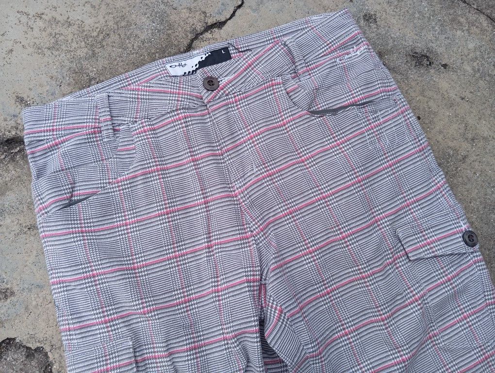 Oakley Oakley 🐸 Tartan Golf Pants 🏌️ Size US 32 / EU 48 - 3 Thumbnail