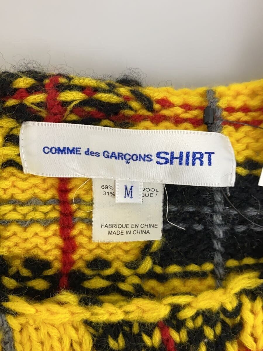 Comme des Garcons × Comme des Garcons SHIRT Plaid Pattern Wool Knit Sweater Size US M / EU 48-50 / 2 - 4 Thumbnail