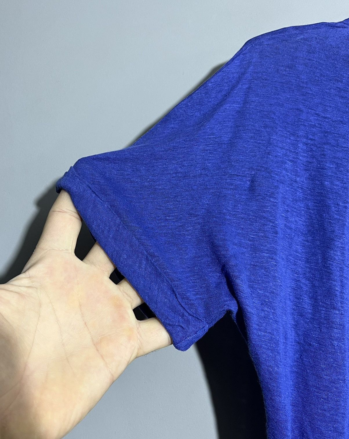 Max Mara × Vintage Vintage Max Mara Blue T-Shirt Size S / US 4 / IT 40 - 2 Thumbnail