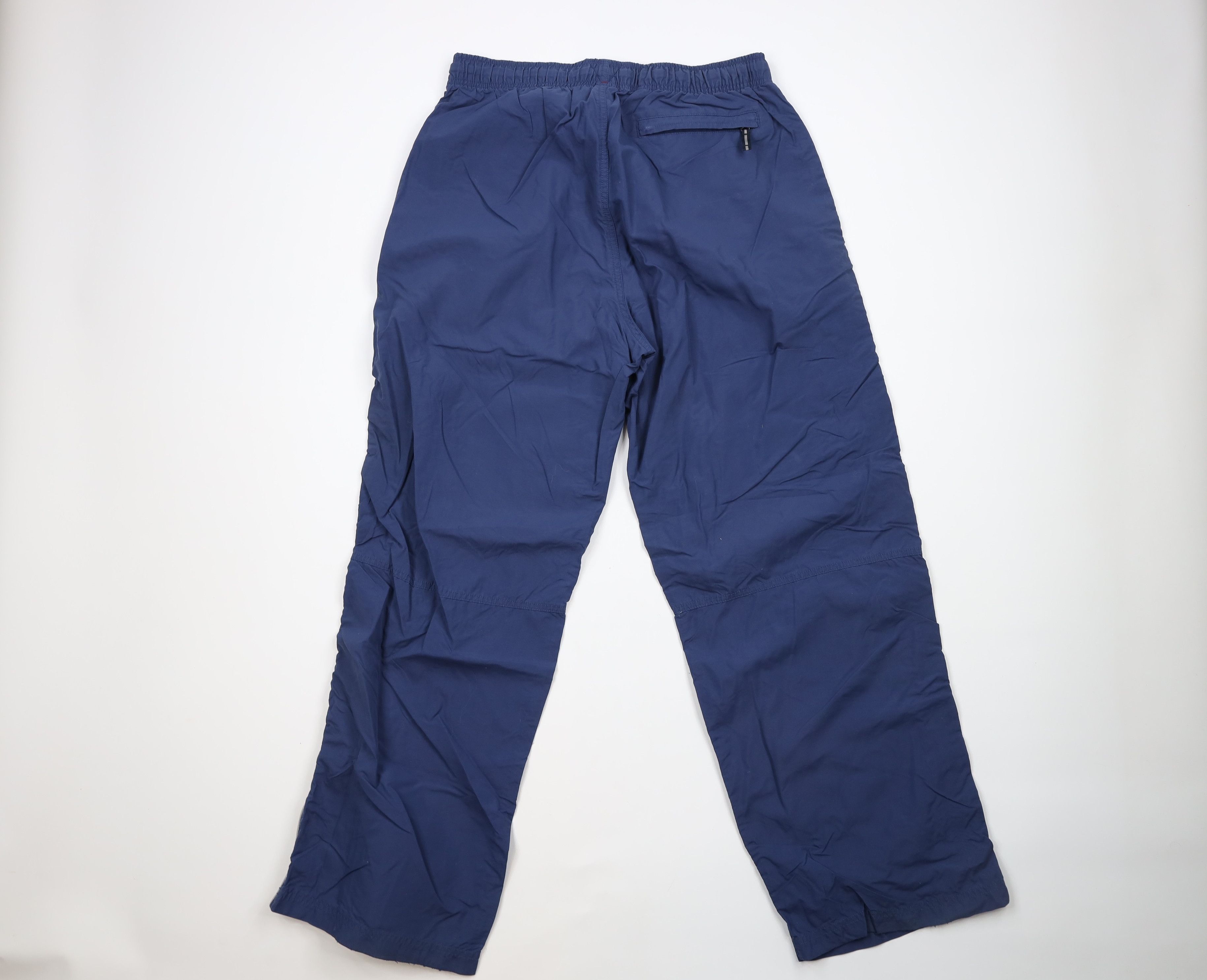 Abercrombie & Fitch × Vintage Vintage 90s Abercrombie & Fitch Striped Wide Leg Pants Blue Size US 34 / EU 50 - 11 Thumbnail