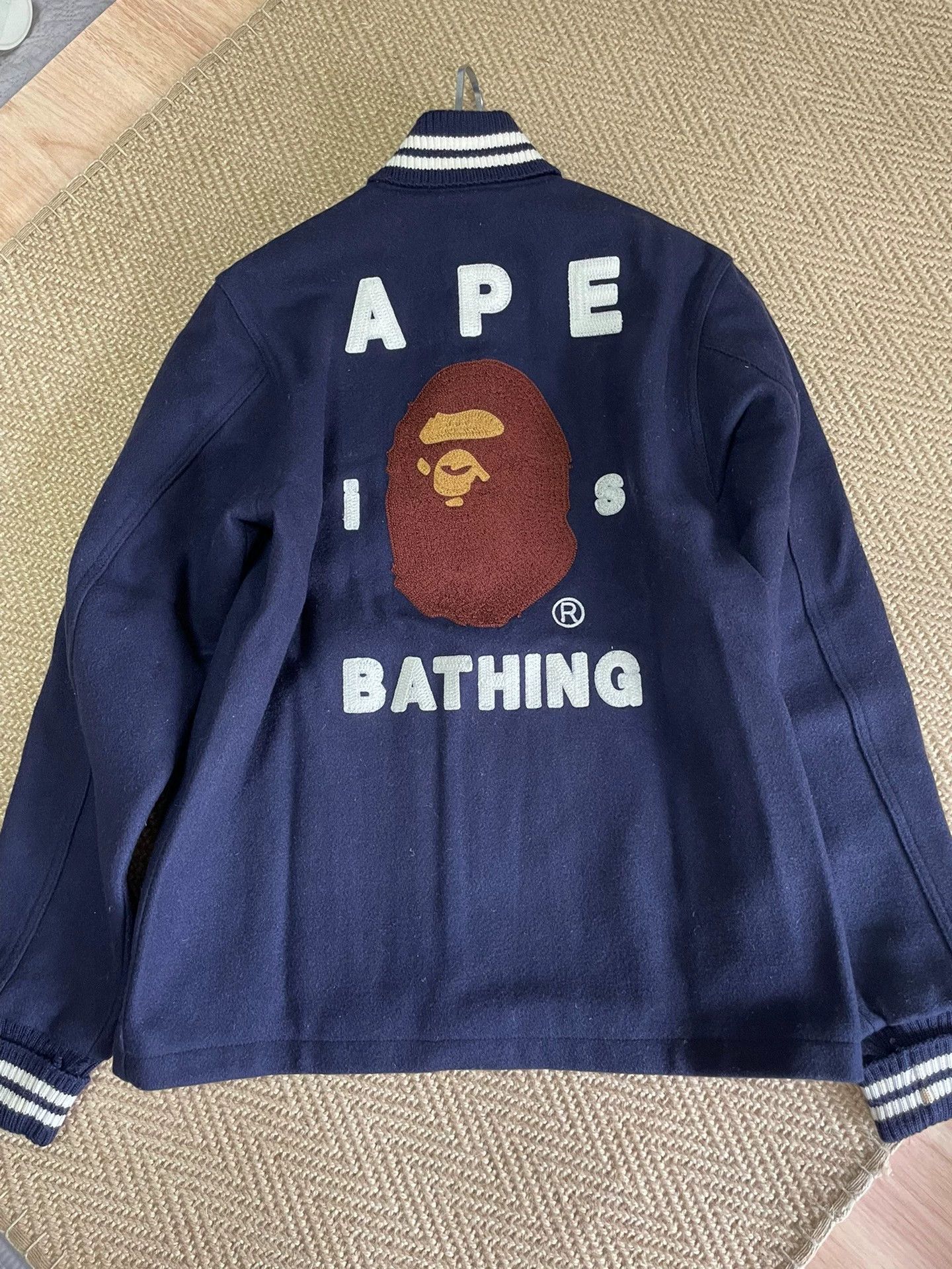 Bape BAPE NIGO Era Ape Head Embroidered Wool Baseball Navy M Size US M / EU 48-50 / 2 - 4 Thumbnail