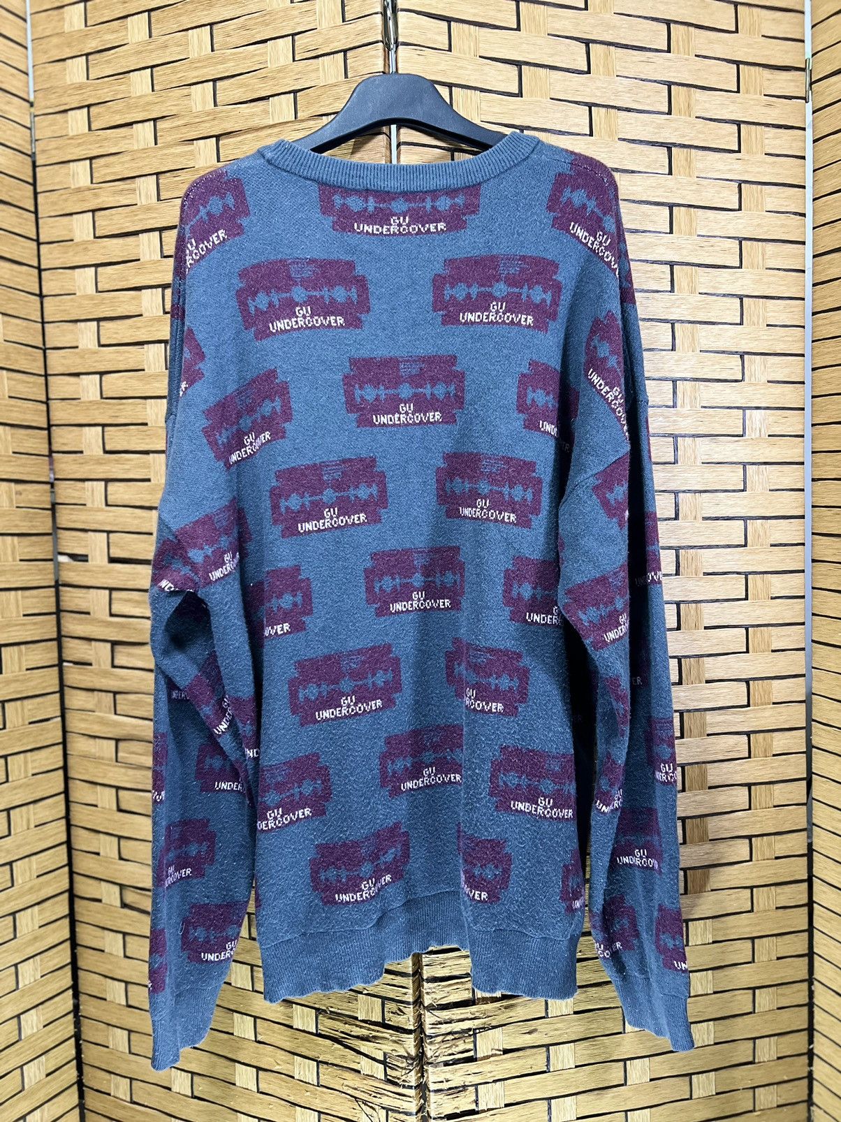 GU × Undercover GU x UNDERCOVER RAZOR BLADE SWEATSHIRT Size US L / EU 52-54 / 3 - 2 Thumbnail