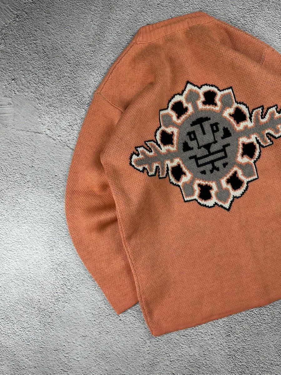 Japanese Brand Vintage Knitwear Japan Ribbed Sweater 90s Abstract Graphic Size US XL / EU 56 / 4 - 11 Thumbnail