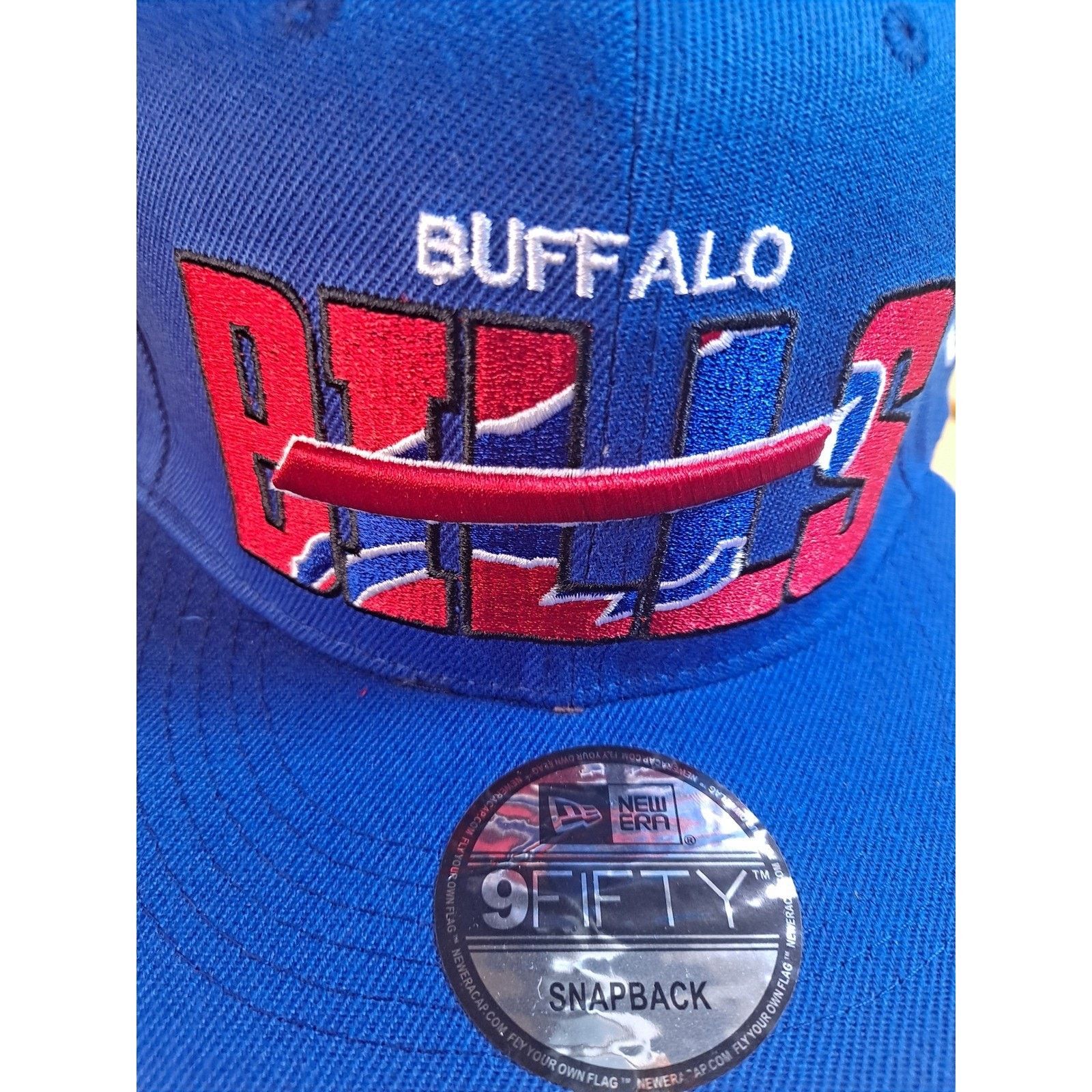 New Era Buffalo Bills New Era NFL Royal Blue Snapback Hat Football Size ONE SIZE - 2 Thumbnail