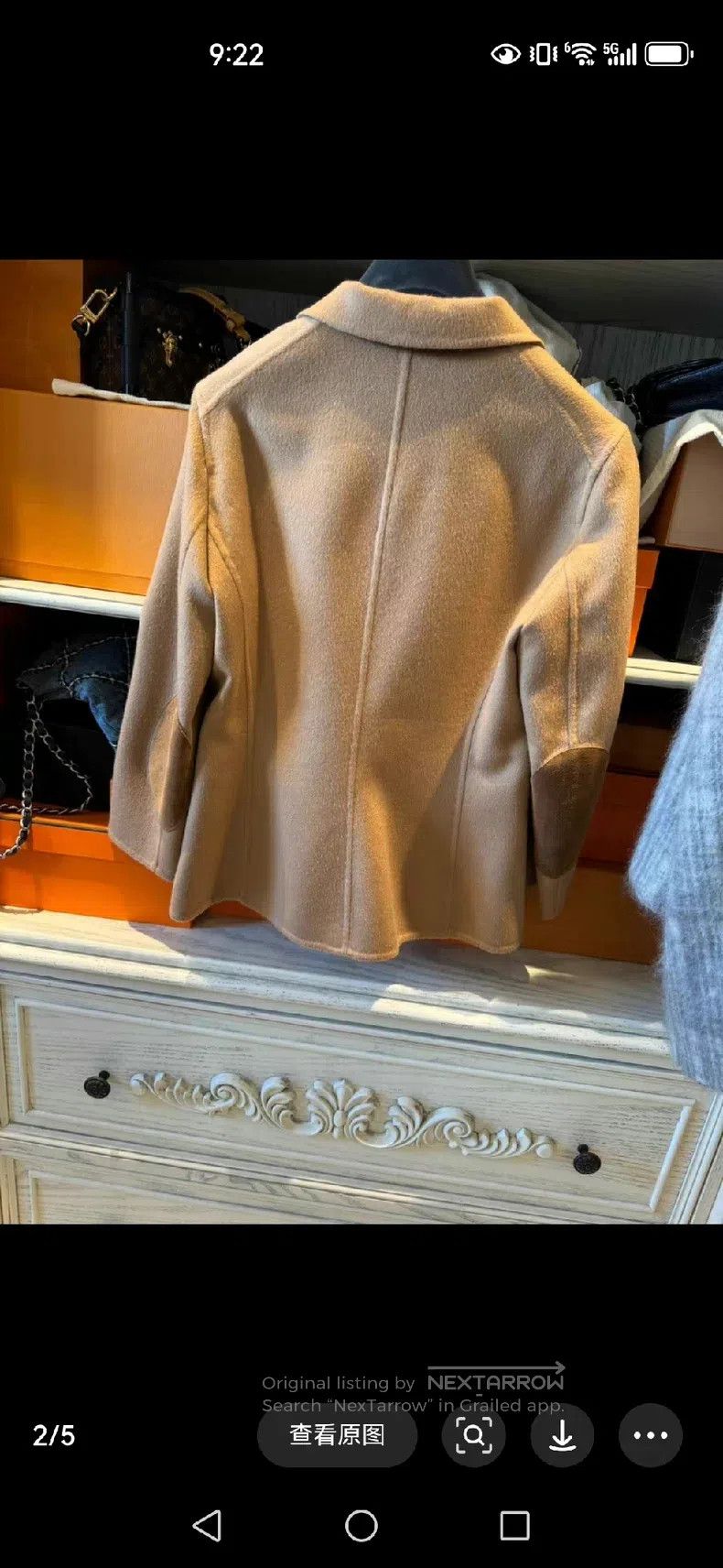 The Row The Row size 6 Camel double-faced Suit Jacket Size M / US 6-8 / IT 42-44 - 2 Thumbnail