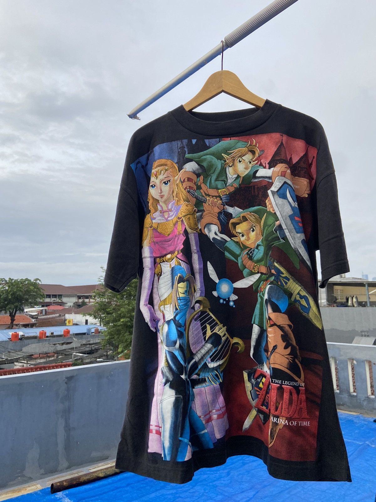 Anime × Vintage ZELDA OCARINA SHIRTS Size US XL / EU 56 / 4 - 1 Thumbnail