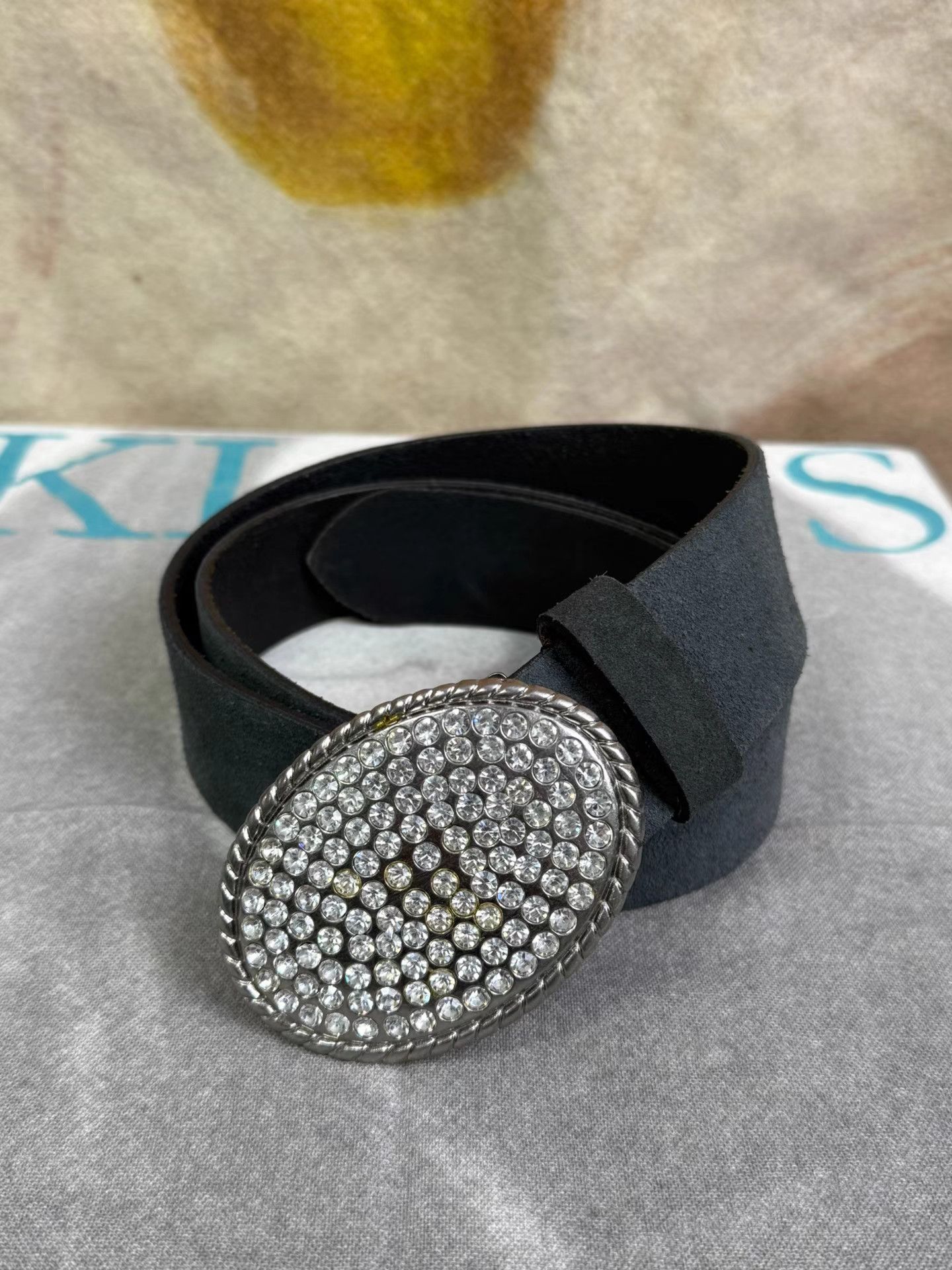 Comme des Garcons Homme Plus Comme des Garçons Homme Plus Diamond Buckle Belt K20 Size ONE SIZE - 1 Thumbnail