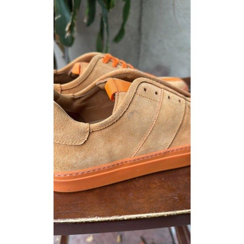 Daniel Patrick DANIEL PATRICK Size 9 Men's Orange Low Top Shoes Designer U Size US 9 / EU 42 - 7 Thumbnail