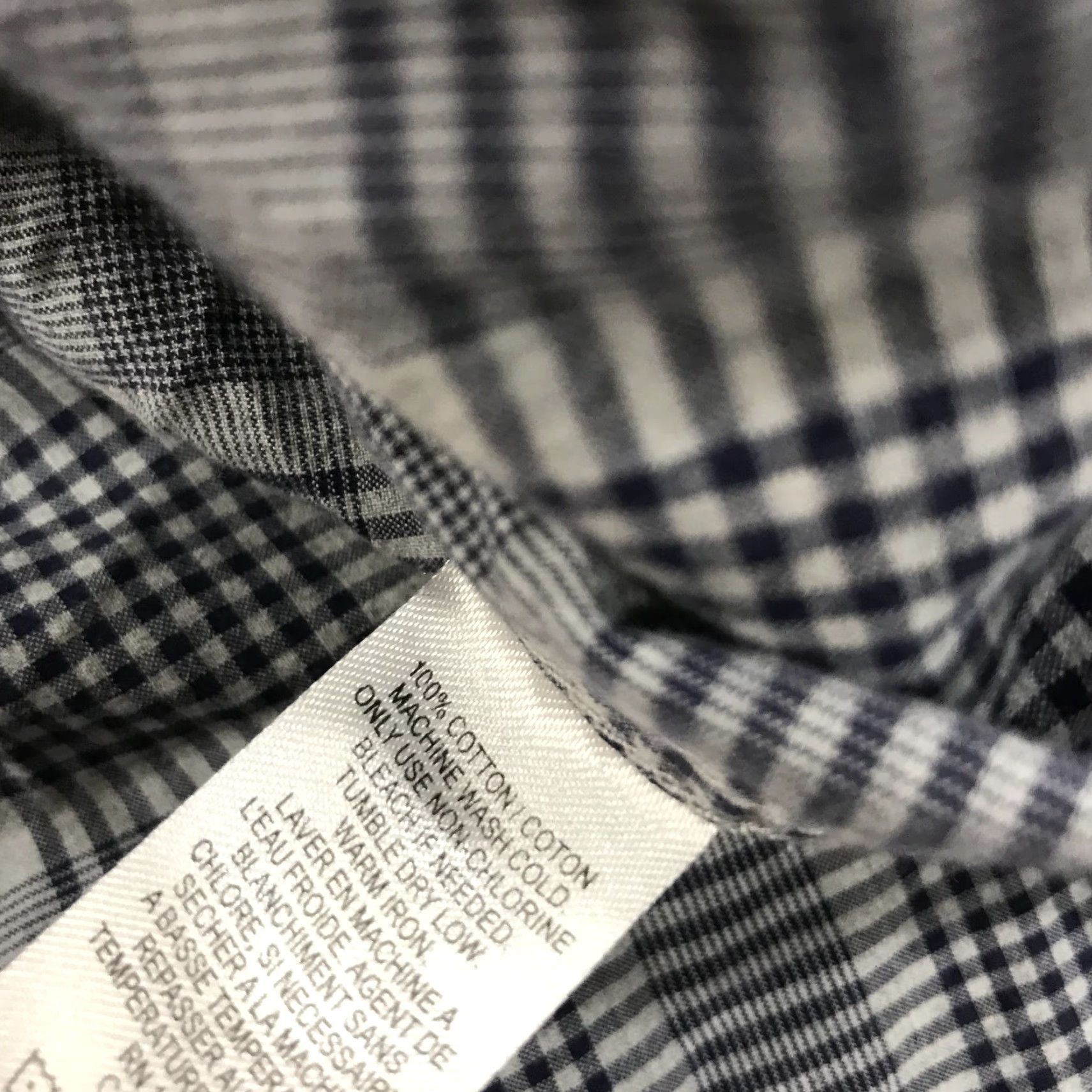 Steven Alan Steven Alan Shirt Mens Medium Gray Cotton Casual Button Long Sleeve Designer Size US M / EU 48-50 / 2 - 4 Thumbnail