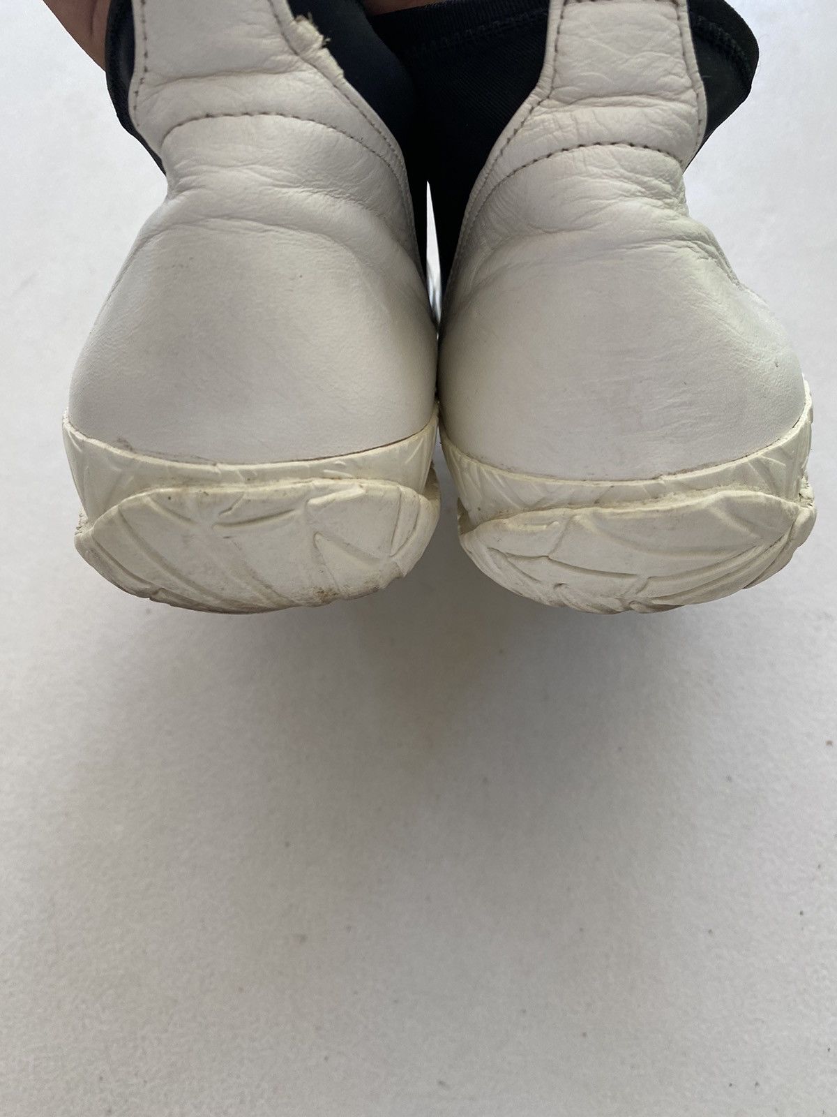 Issey Miyake × Japanese Brand Issey Miyake Men White Vulcanized Mid-Top Size US 10 / EU 43 - 4 Thumbnail