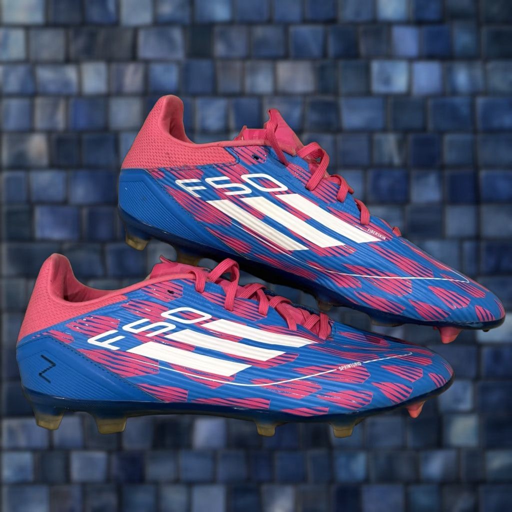 Adidas adidas adizero F50 League FG MG Blue Pink Men’s Soccer Cleats Sz 11 IE0603 Size US 11 / EU 44 - 1 Thumbnail