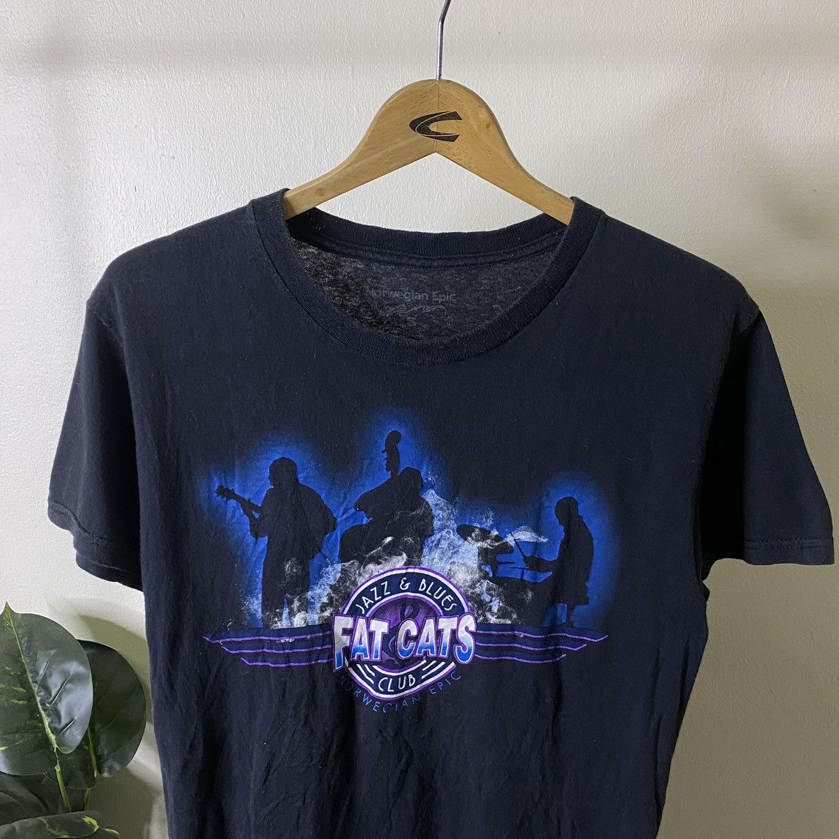 Band Tees Fat Cats Jazz & Blues Club Norwegian Epic Tee Size US S / EU 44-46 / 1 - 2 Thumbnail