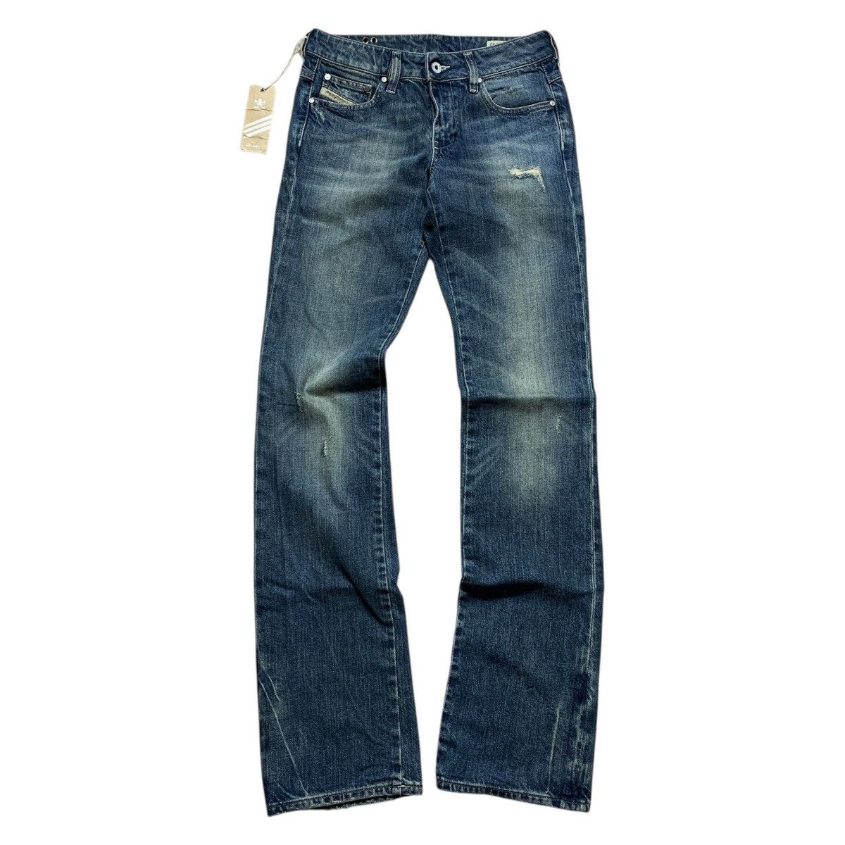 Diesel Diesel Adidas Distressed Faded Jeans Size US 26 / EU 42 - 5 Thumbnail