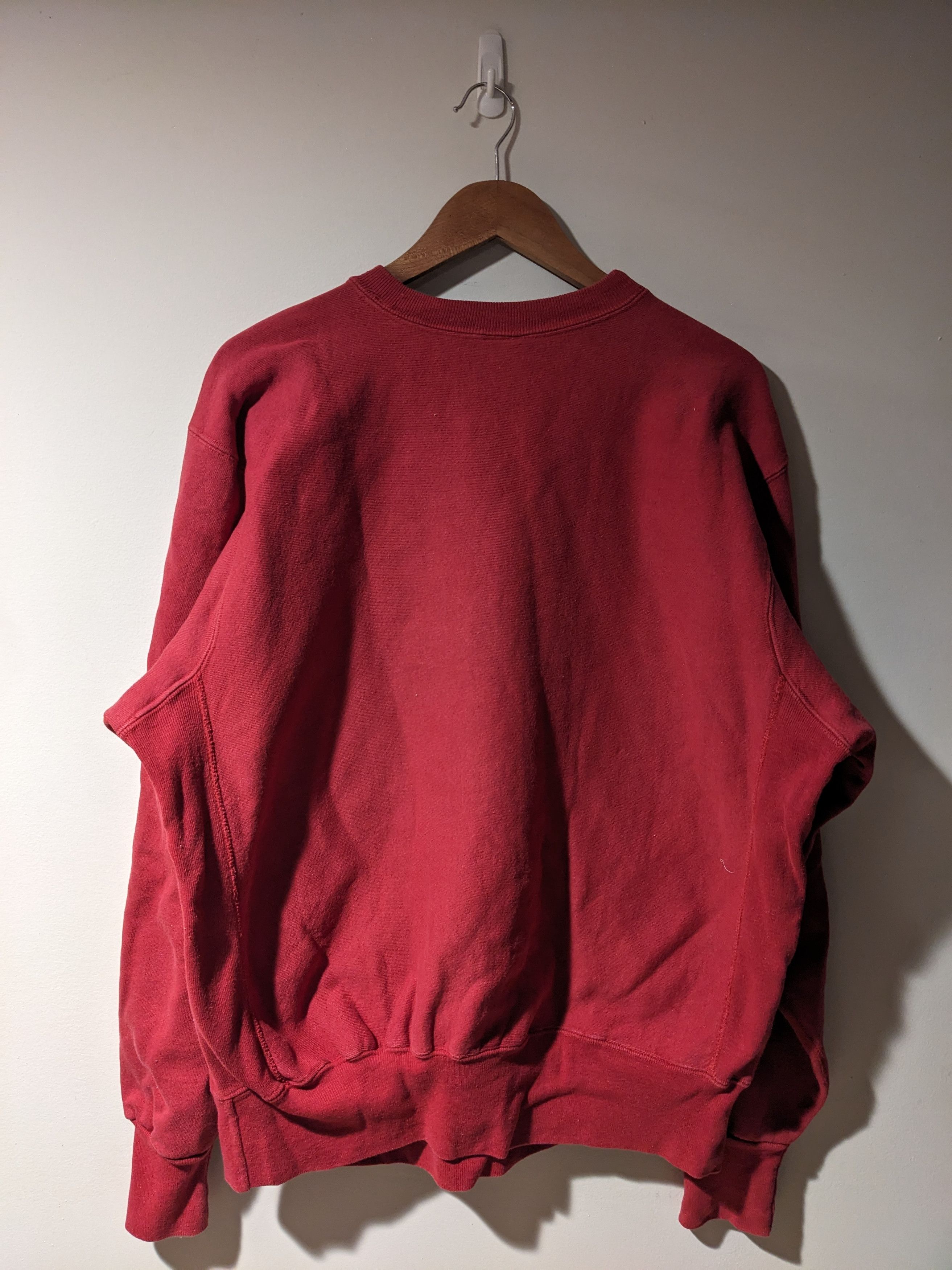 Champion Vintage 90s Stanford University Champion Reverse Sweatshirt Size US XL / EU 56 / 4 - 4 Thumbnail