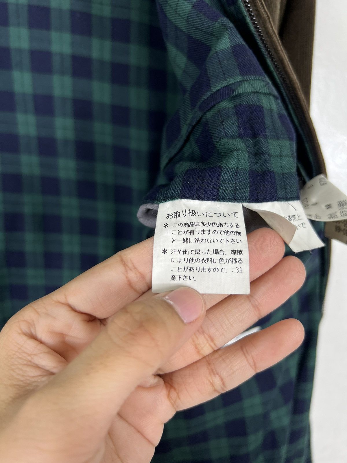 Japanese Brand 🔥 FKYM CHECKER LINER CORDUROY JACKET Size US M / EU 48-50 / 2 - 17 Thumbnail