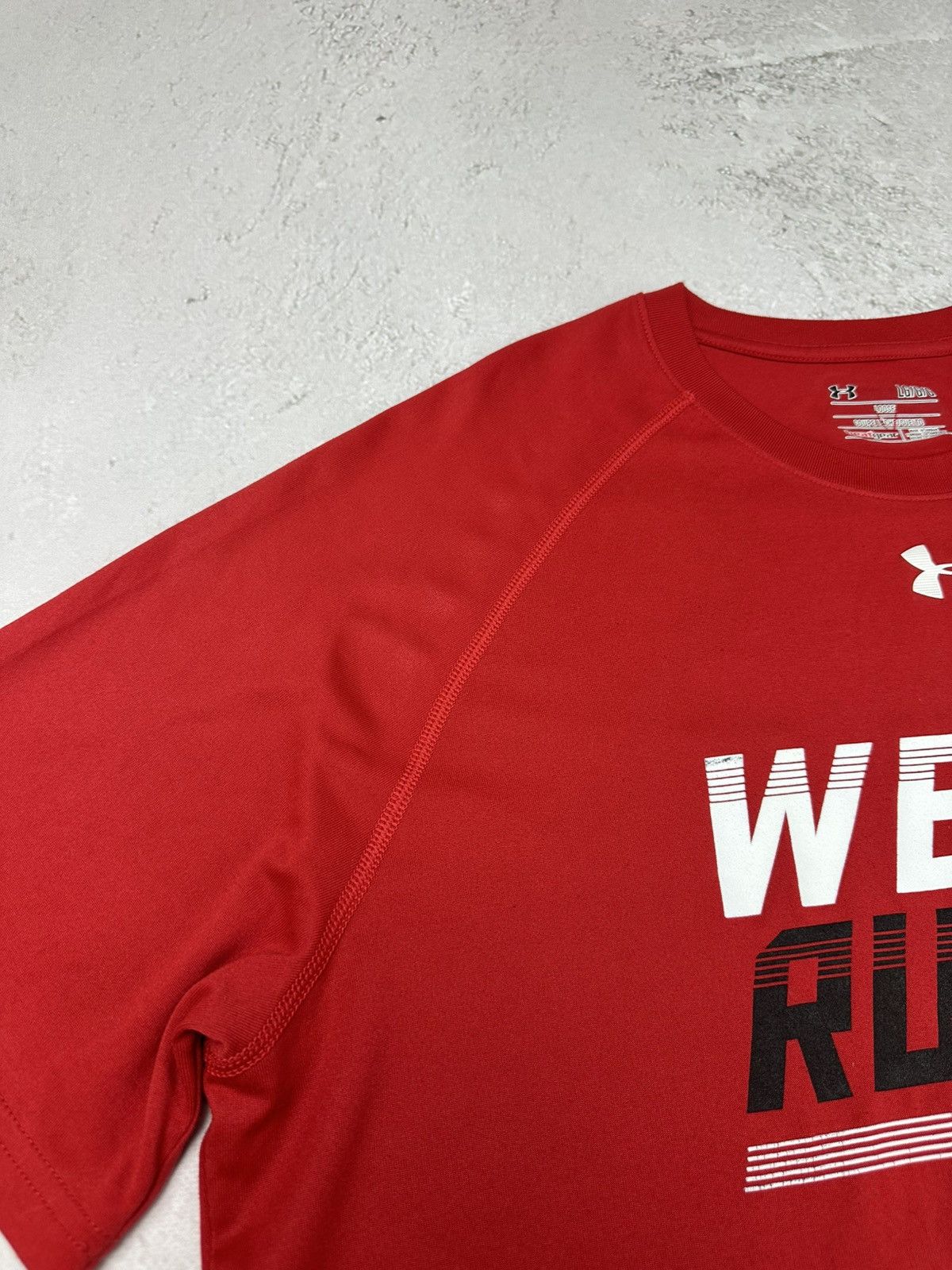 Under Armour Under Armour WELSH Rugby shirt jersey Size US L / EU 52-54 / 3 - 3 Thumbnail