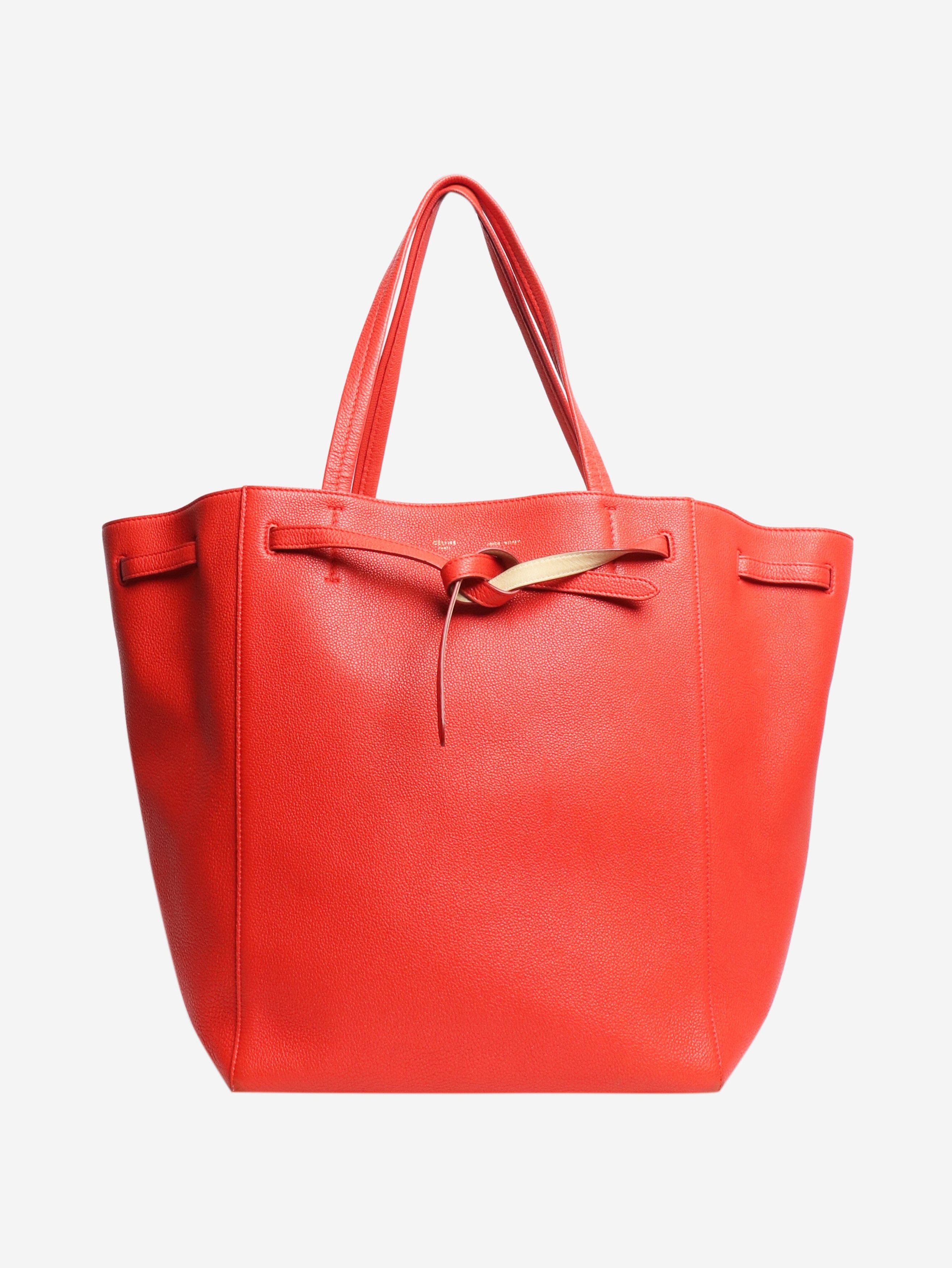 Other Red leather tote bag Size ONE SIZE - 1 Thumbnail