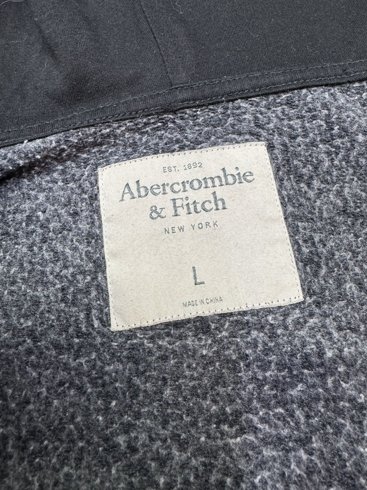 Abercrombie & Fitch Abercrombie & Fitch Vintage Fur Hood Zip Hoodie Size US L / EU 52-54 / 3 - 5 Thumbnail