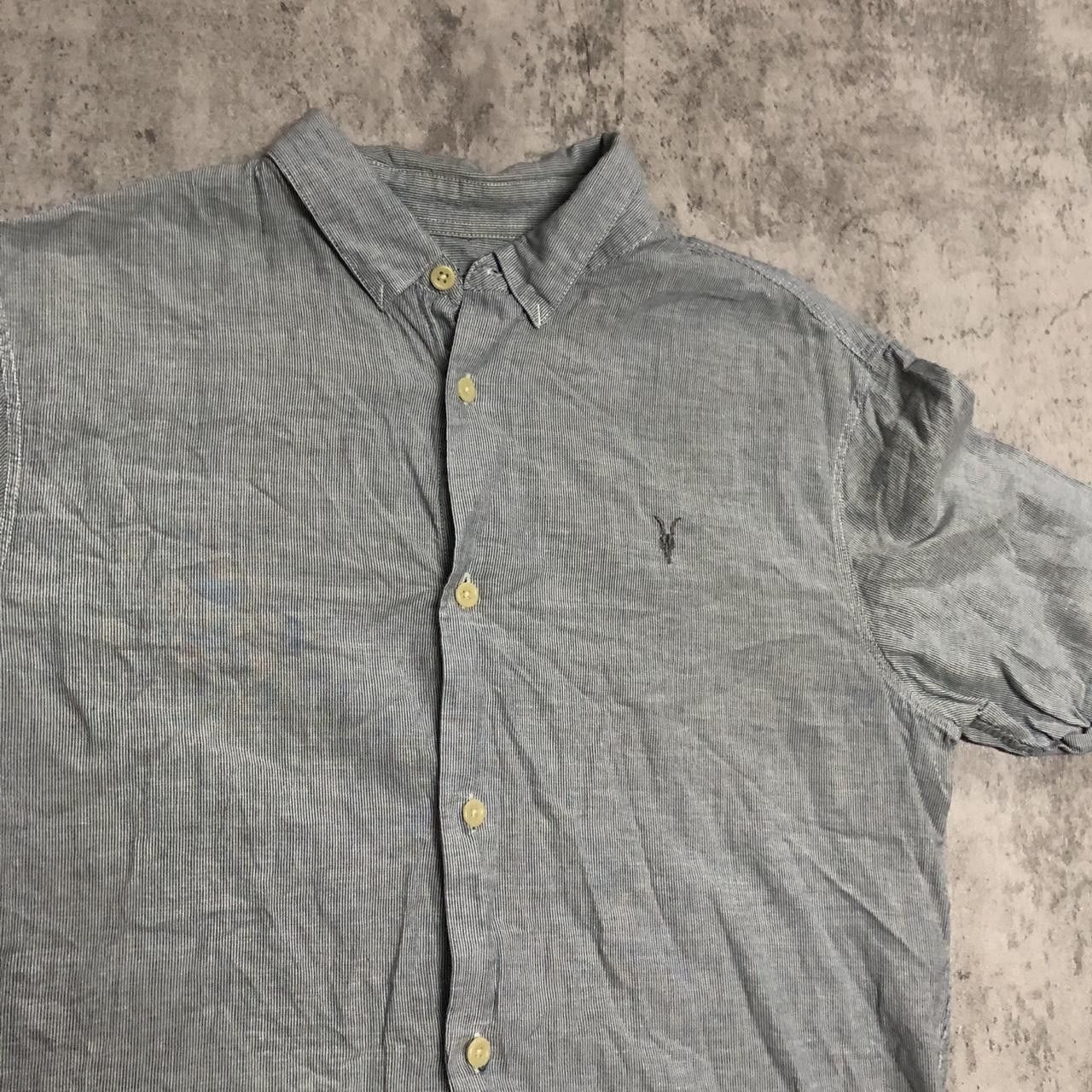 Allsaints Grey AllSaints button-up shirt #AllSaints #GreyShirt Size US S / EU 44-46 / 1 - 2 Thumbnail