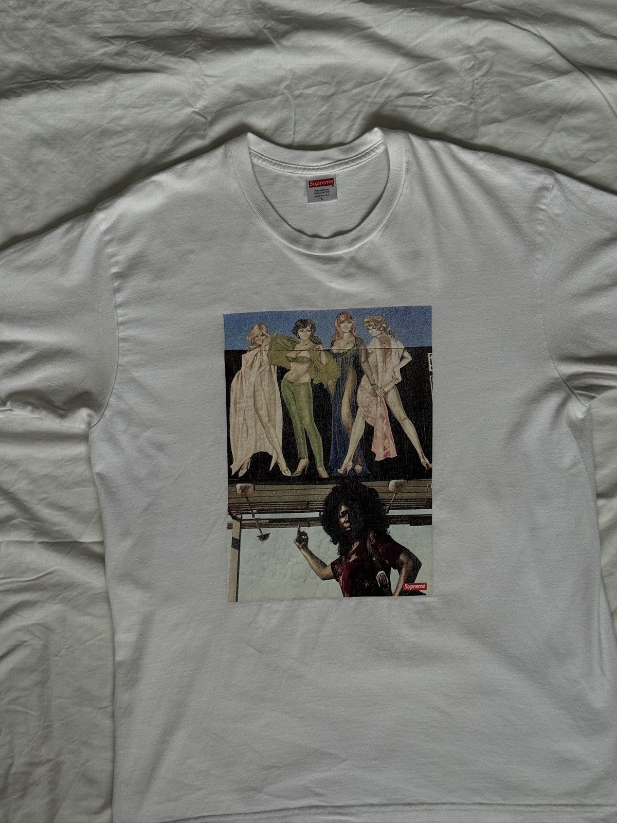 Supreme FW2019 American Picture Tshirt Size US L / EU 52-54 / 3 - 3 Thumbnail