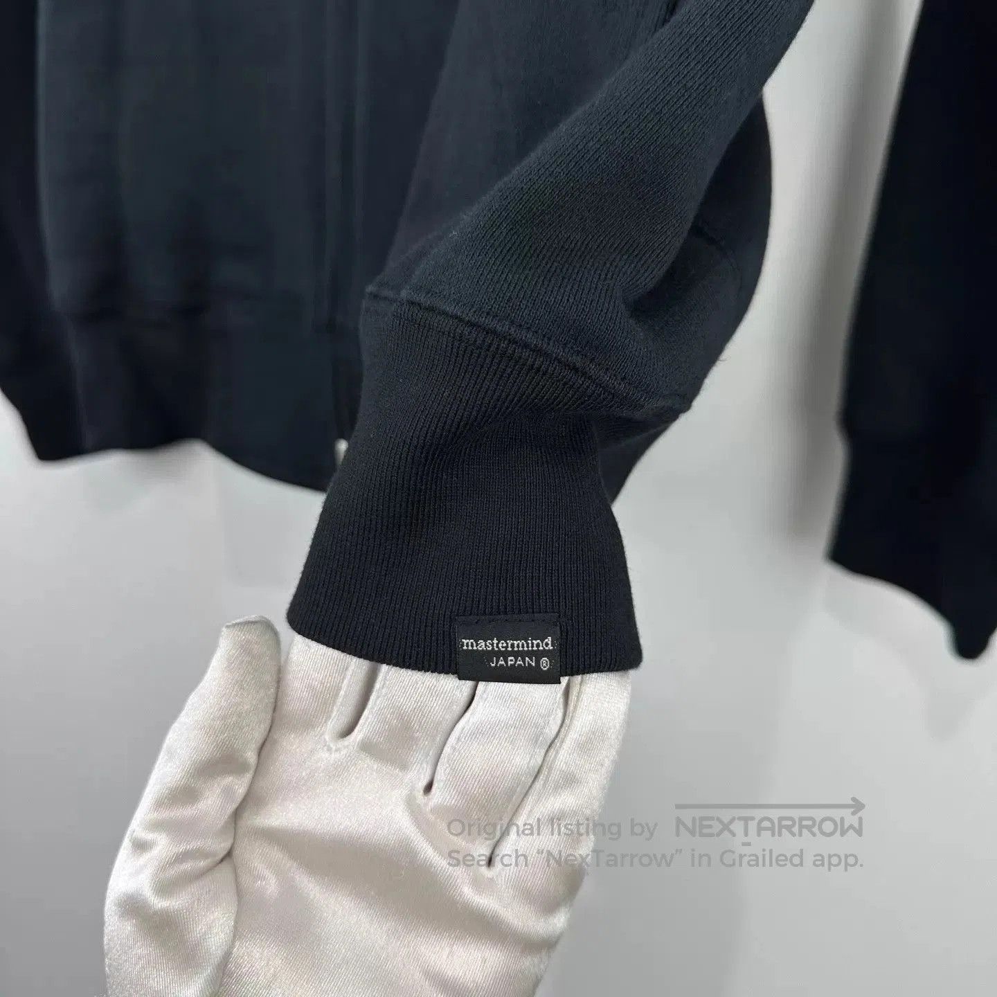 Mastermind Japan Black Zip-Up Hoodie. Size US S / EU 44-46 / 1 - 6 Thumbnail