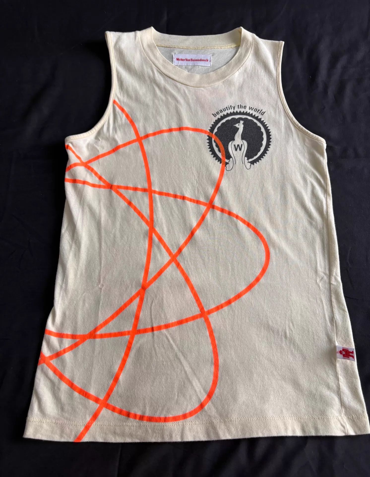 Walter Van Beirendonck Walter Van Beirendonck Vintage Print Fitted Vest M Size US M / EU 48-50 / 2 - 5 Thumbnail