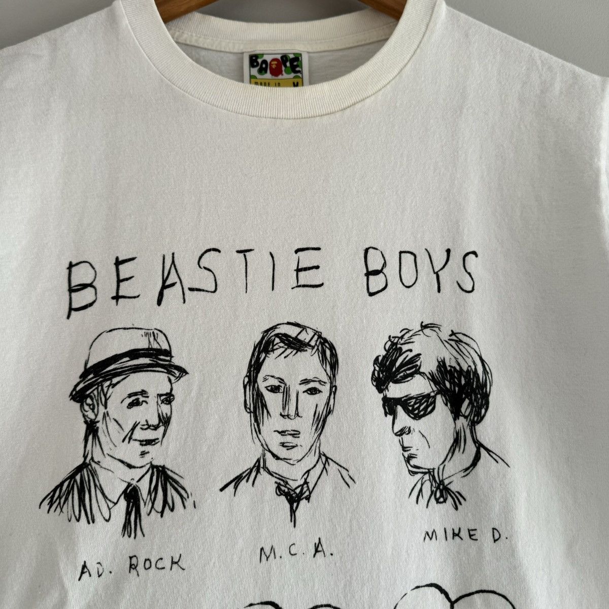 Bape Bape x Beastie Boys Japan Charity Tee Size US M / EU 48-50 / 2 - 2 Thumbnail