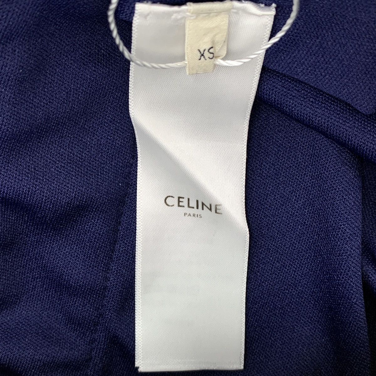 Celine Celine Navy Blue Side Stripe Casual Pants Size 25" / US 0 / IT 36 - 6 Thumbnail