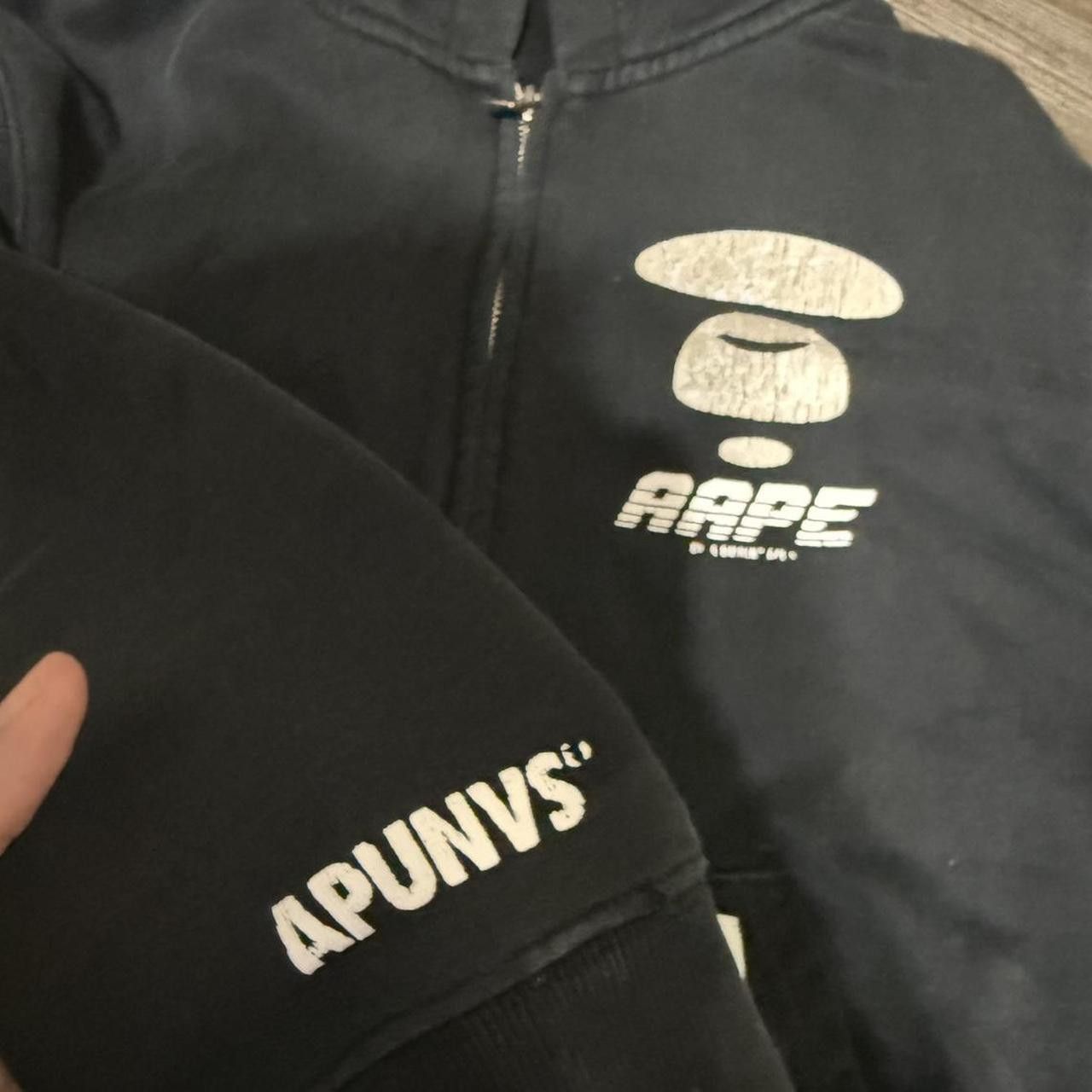 Aape × Bape Aape Hoodie Size US M / EU 48-50 / 2 - 2 Thumbnail