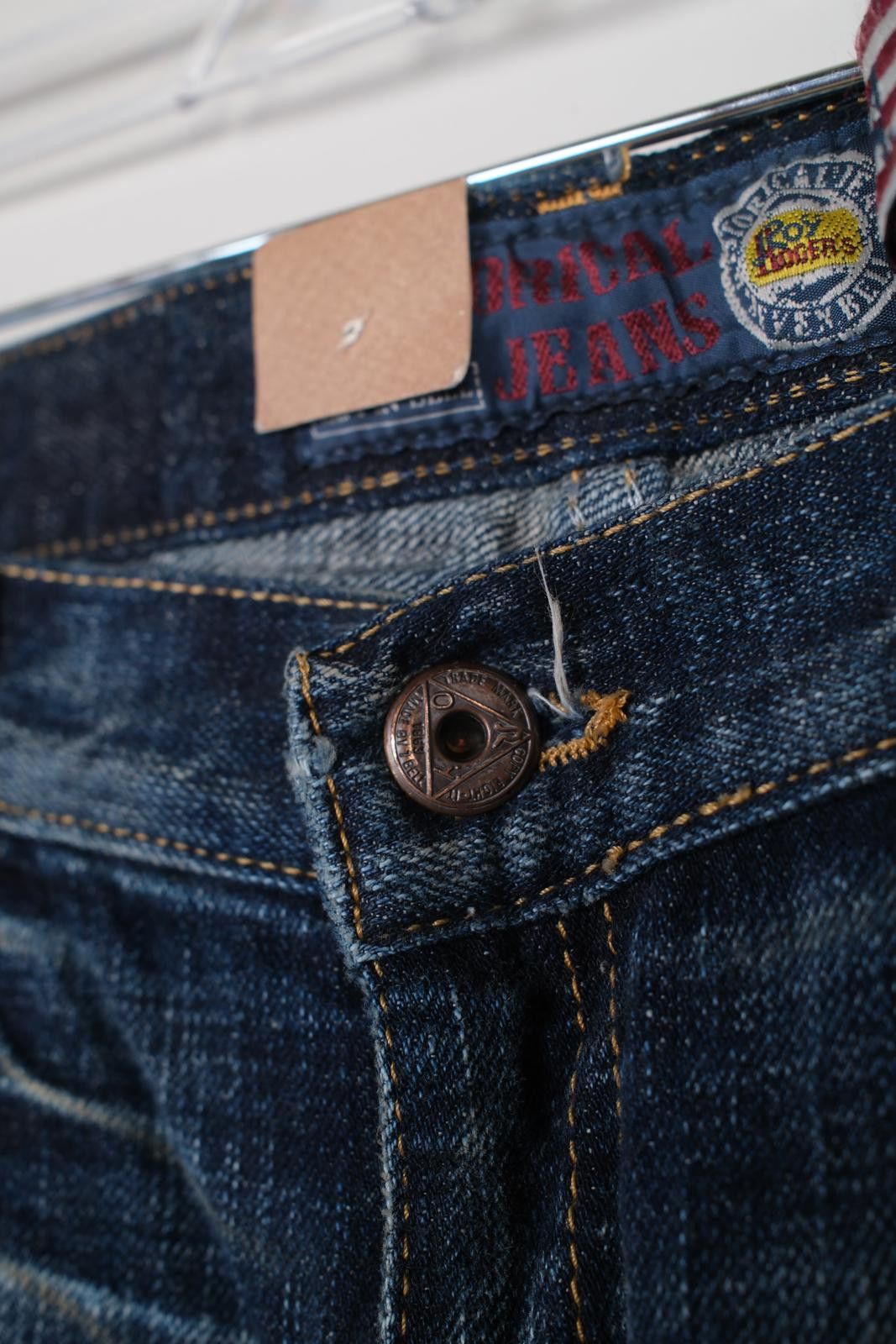 Other 80's Roy Roger's Distressed Faded Straight-Leg Jeans Size US 30 / EU 46 - 6 Thumbnail