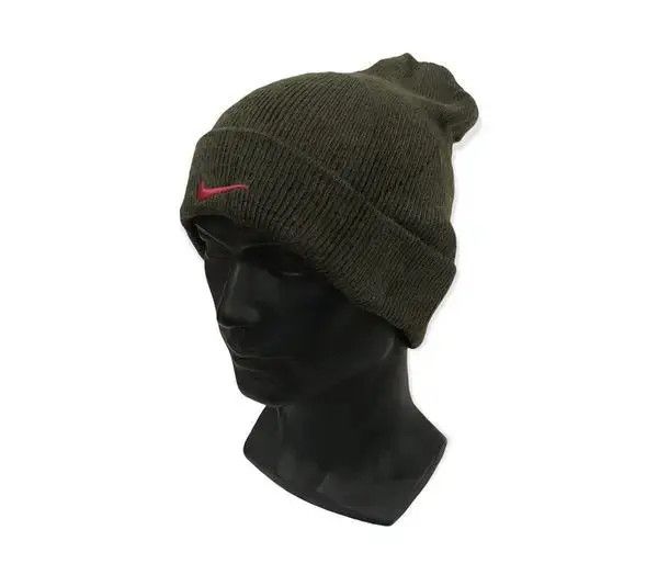 Nike × Vintage Nike Small Logo Beanie Hat Size ONE SIZE - 2 Thumbnail