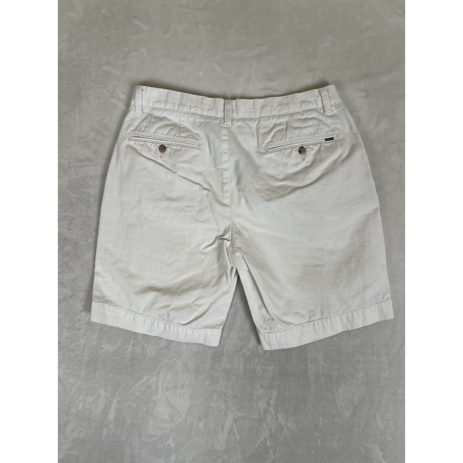 Polo Ralph Lauren Polo Ralph Lauren White Chino Shorts Size 32 Y2K Size US 32 / EU 48 - 8 Thumbnail