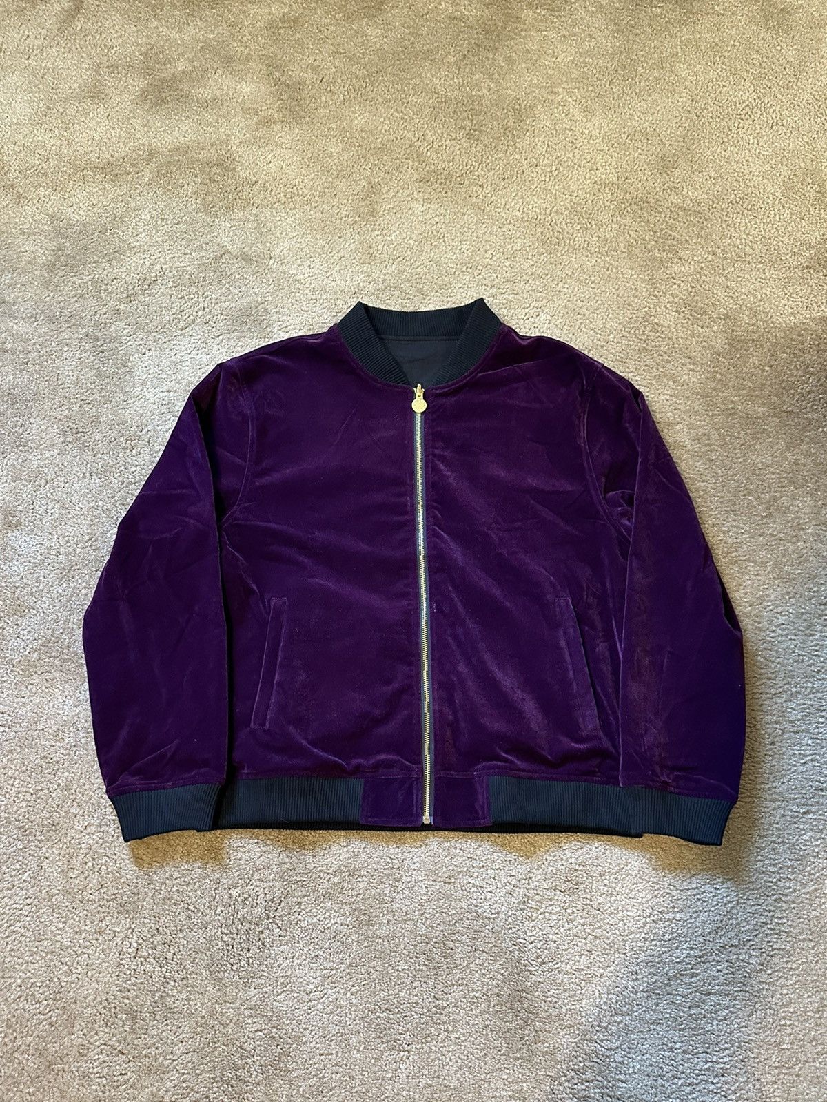 Other Timeless Piece Custom Reversible Bomber jacket Purple Size US L / EU 52-54 / 3 - 2 Thumbnail