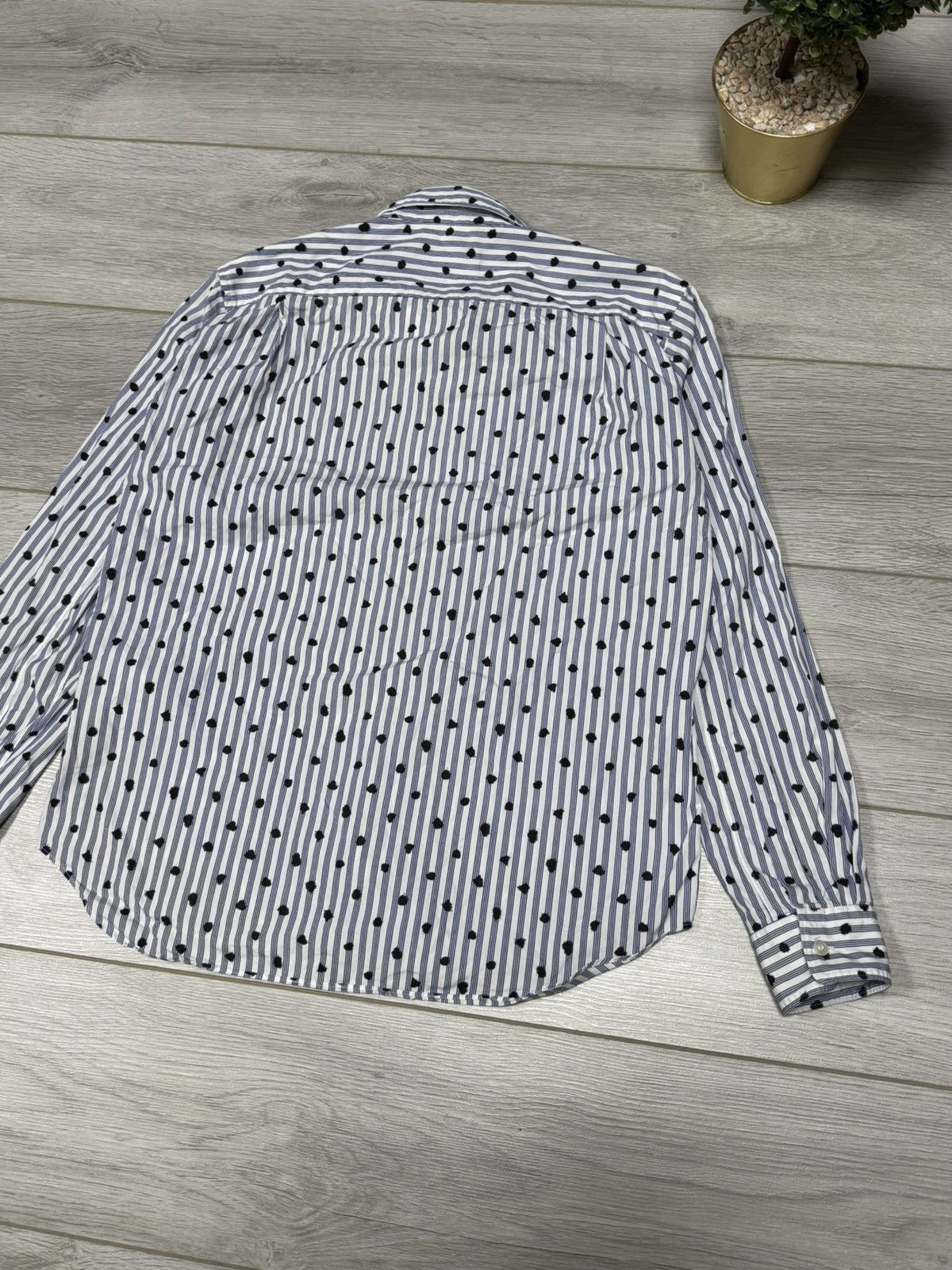 Comme des Garcons Homme Plus CDG Homme Plus polka dot vintage striped shirt comme des Size US S / EU 44-46 / 1 - 9 Thumbnail