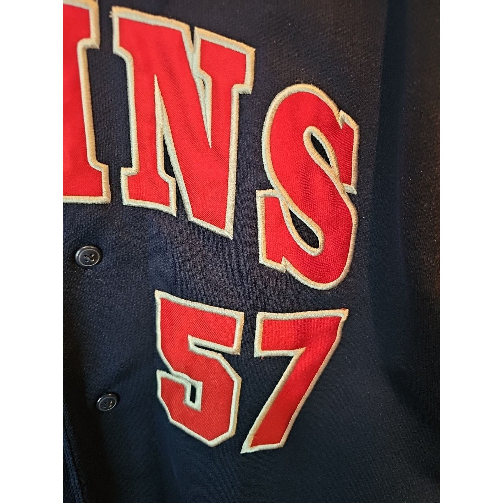 MLB True Fan Mens Minnesota Twins Johan Santana #57 MLB Jersey M Size US M / EU 48-50 / 2 - 9 Thumbnail