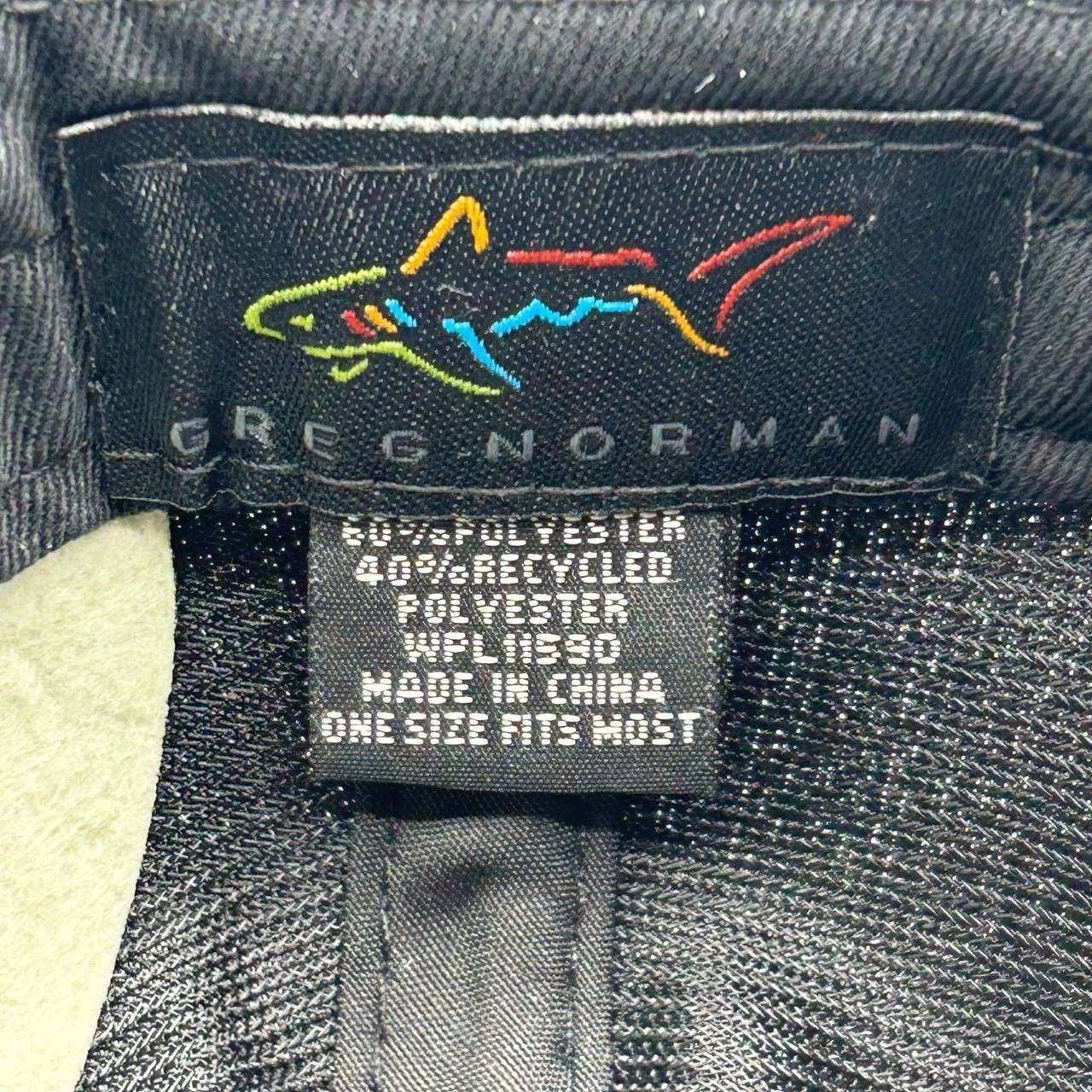 Greg Norman Greg Norman Golf Hat Men Attack Life Embroidered Strap Back Size ONE SIZE - 3 Thumbnail