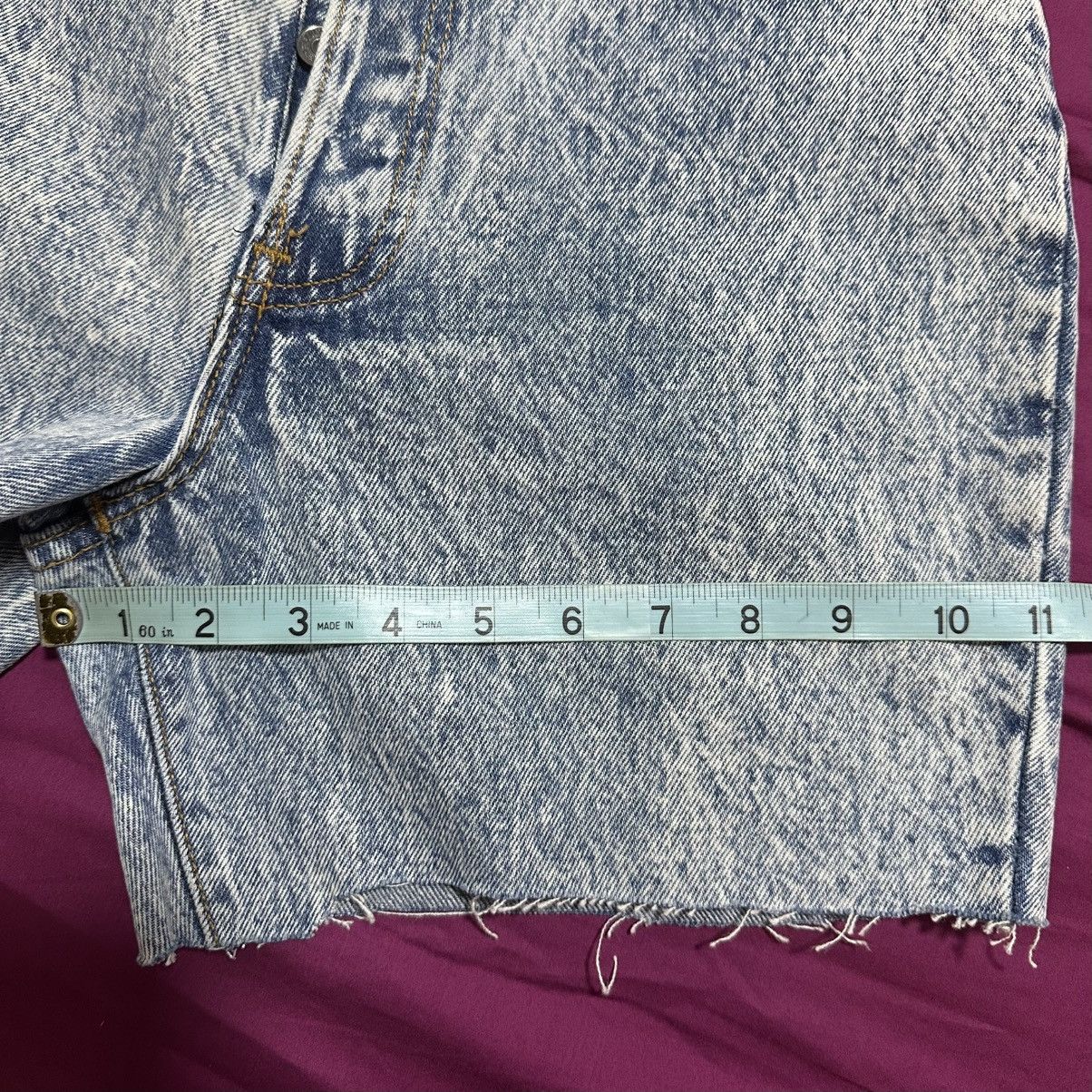 Levi's × Vintage Vintage Levis Cutoff Shorts Size 7 17501-0109 Size 24" / US 00 / IT 34 - 8 Thumbnail