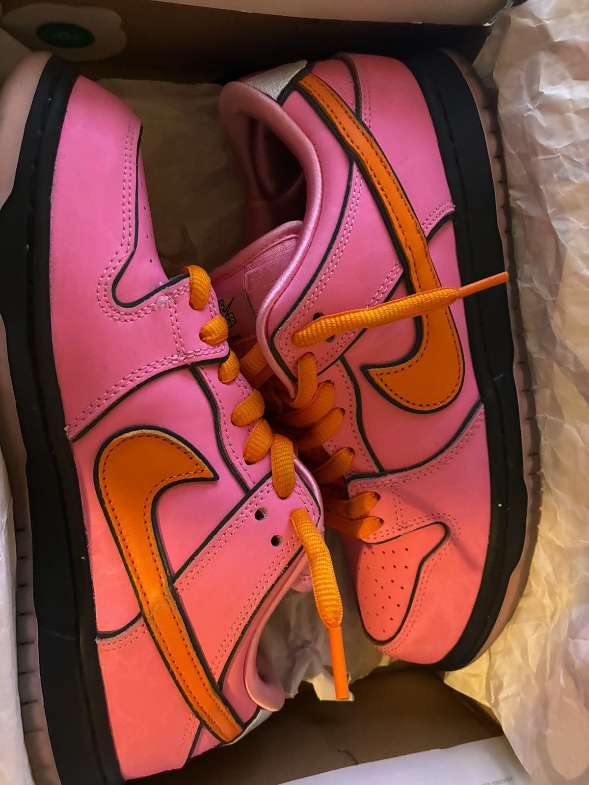 Nike Nike SB Dunk Low The Powerpuff Girls Blossom Size US 7.5 / IT 37.5 - 1 Thumbnail