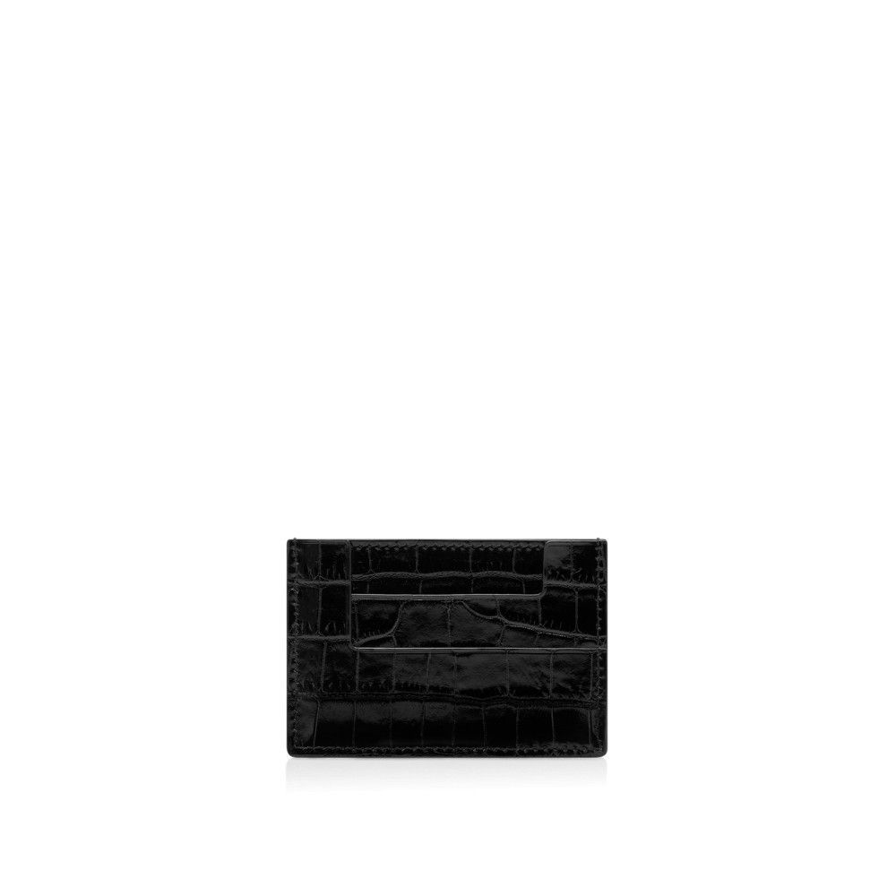 Tom Ford o1loc1c0326 S0466 Size: OS / Card Holder in Black Size ONE SIZE - 2 Thumbnail