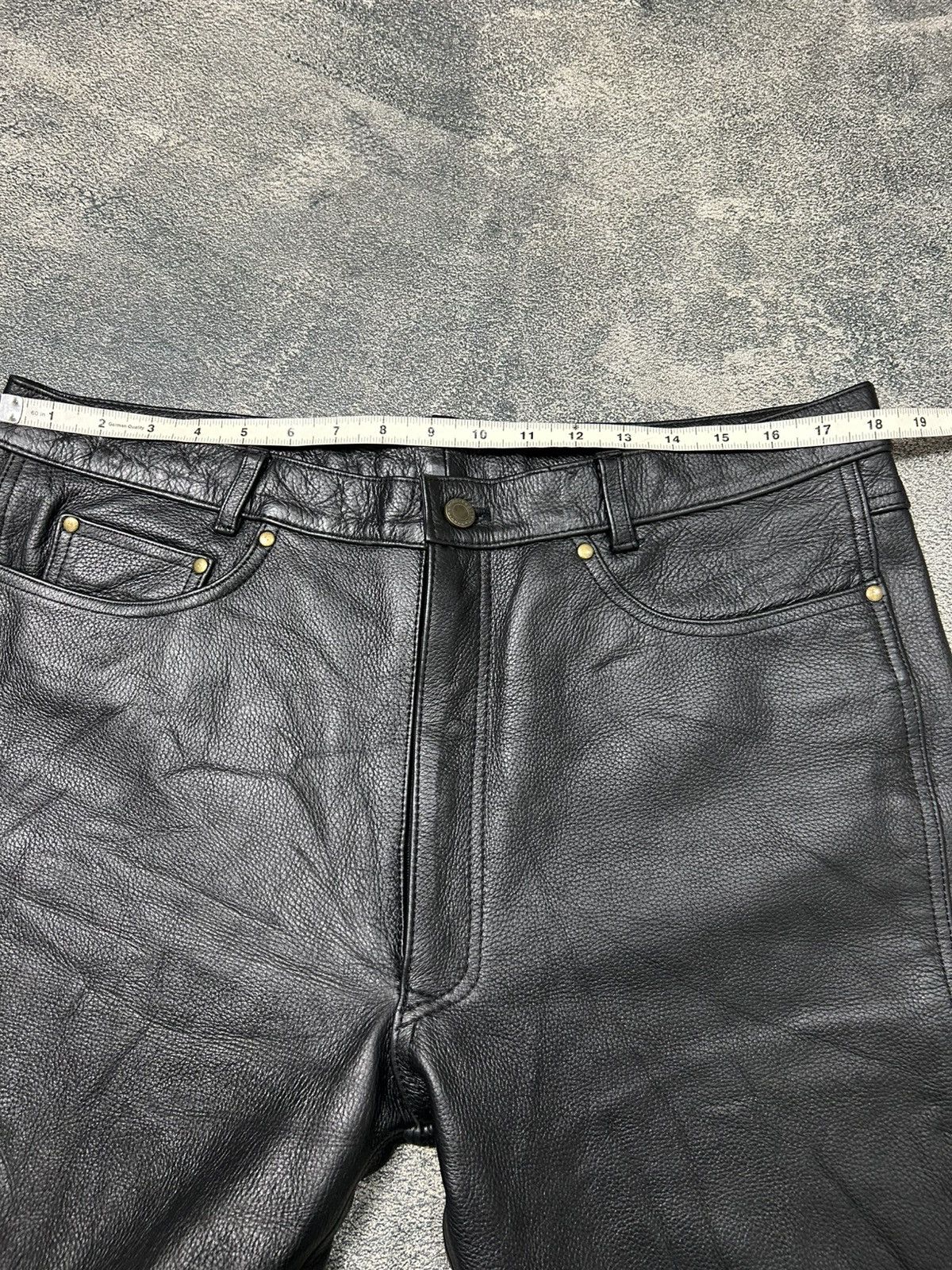 Japanese Brand Vintage rookie leathes pants Size US 36 / EU 52 - 12 Thumbnail