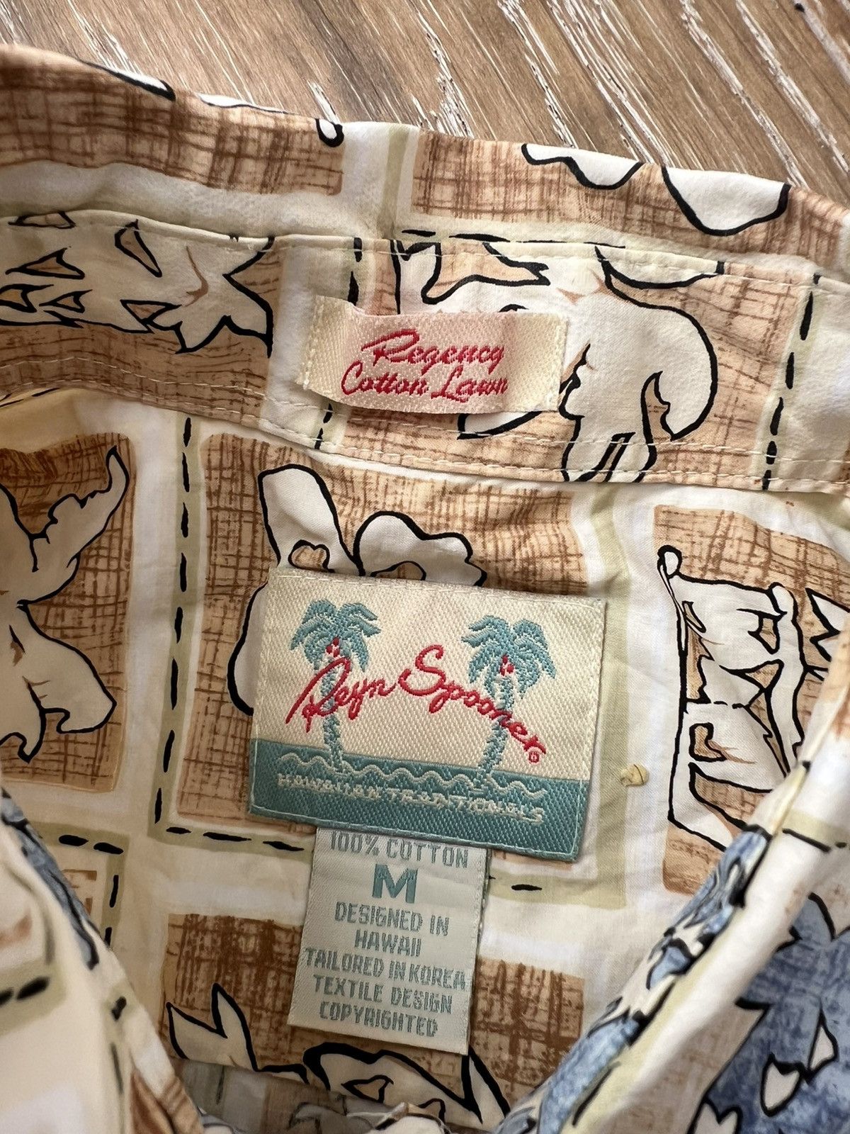 Reyn Spooner Vintage Reyn spooner regency cotton lawn button up shirt Size US M / EU 48-50 / 2 - 3 Thumbnail