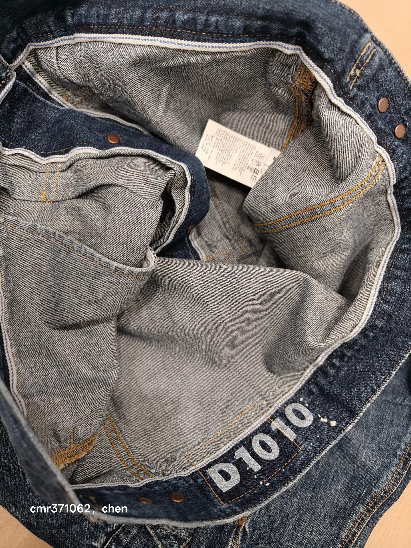 Visvim visvim 24 ICT 101 DMGD Denim Jkt Red Emb Raw Hem Size US XL / EU 56 / 4 - 7 Thumbnail