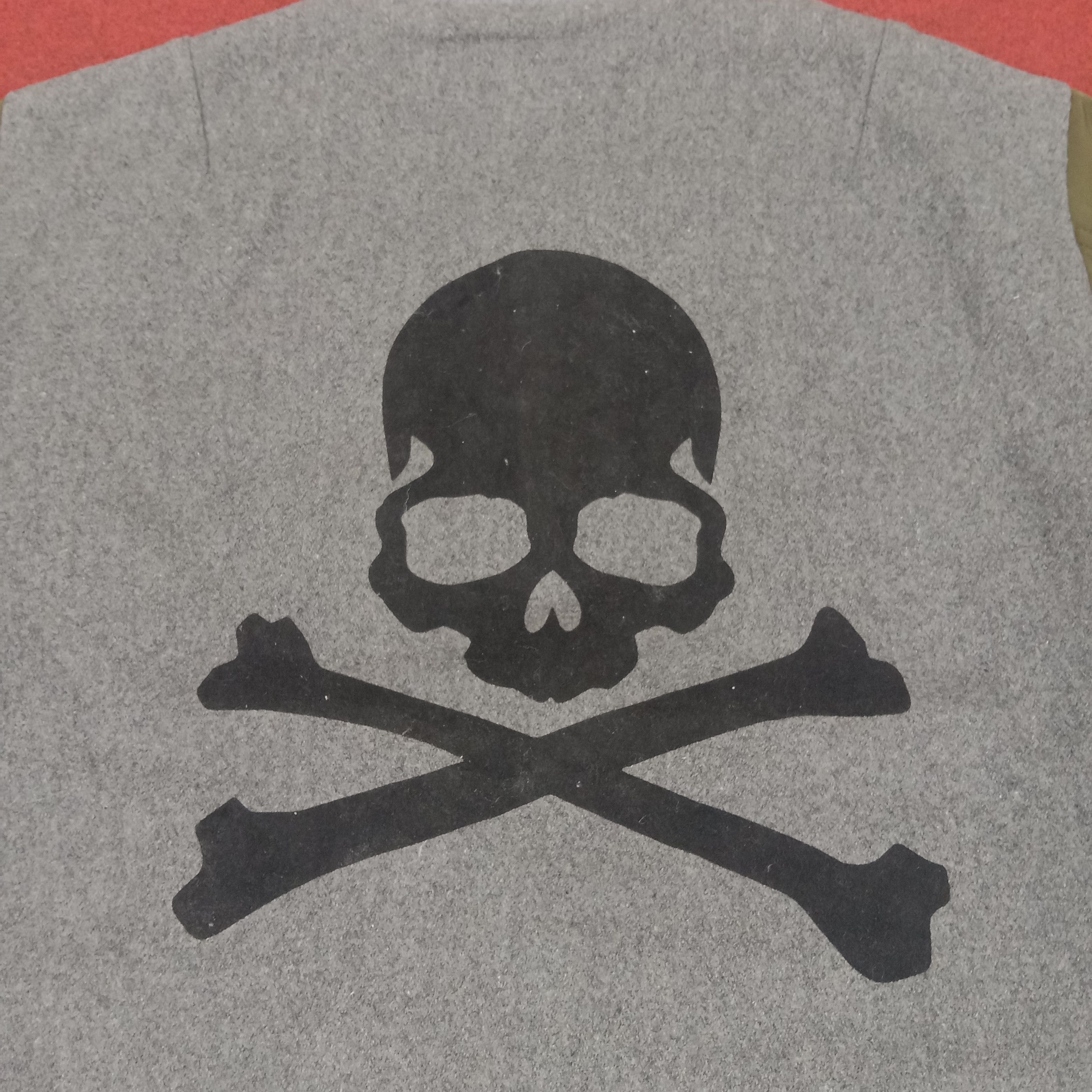 HARE Hare Streetwear Style Custom Skulls Design Bomber Jacket Size US S / EU 44-46 / 1 - 2 Thumbnail