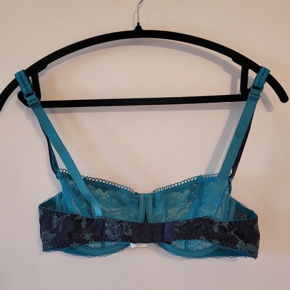 Other Aubade Paris Blue Lace Bra - 36c Size ONE SIZE - 3 Thumbnail