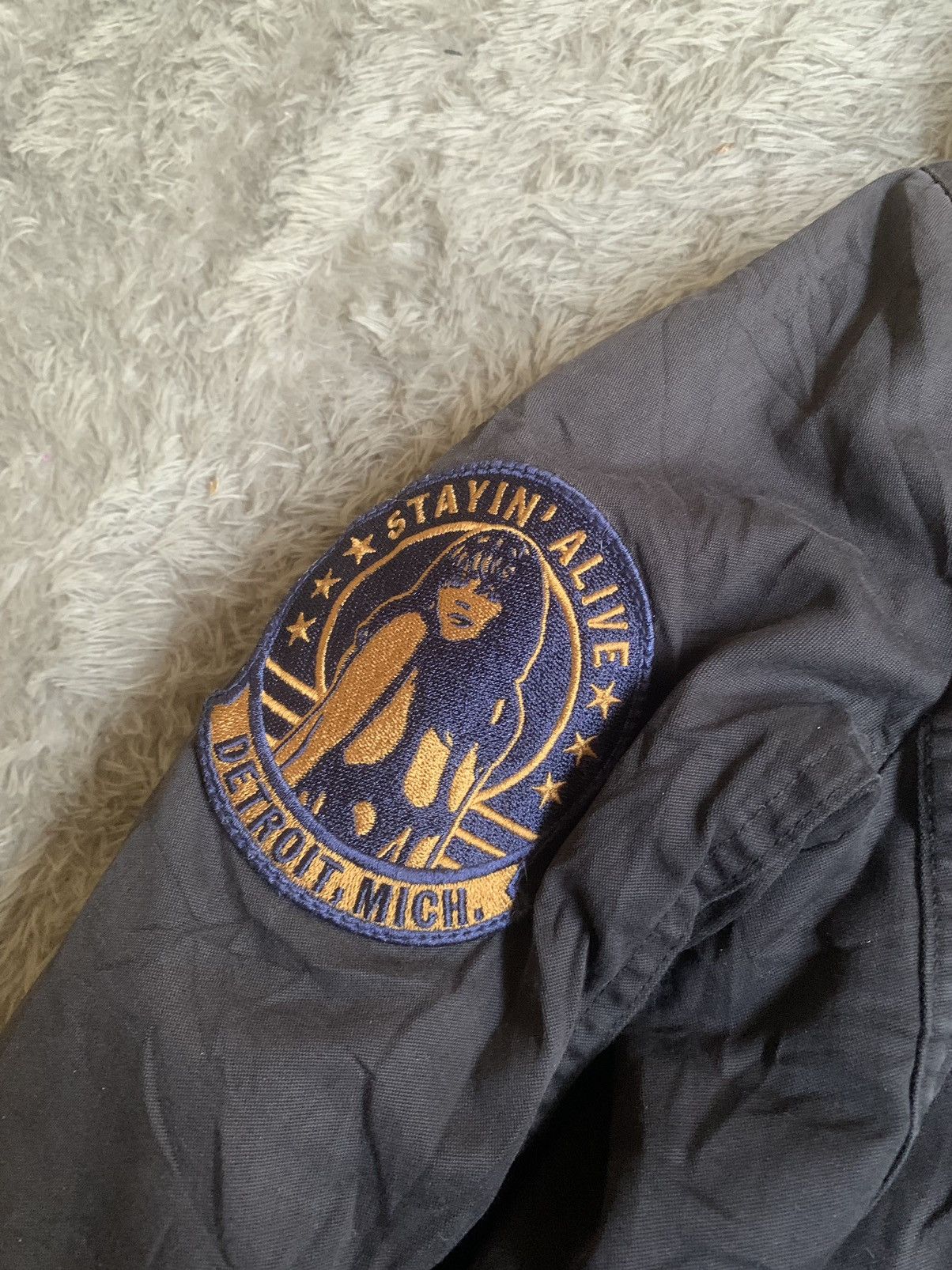 Hysteric Glamour Vintage Japanese Brand Hysteric Glamour Fur Bomber Jacket Size US M / EU 48-50 / 2 - 3 Thumbnail
