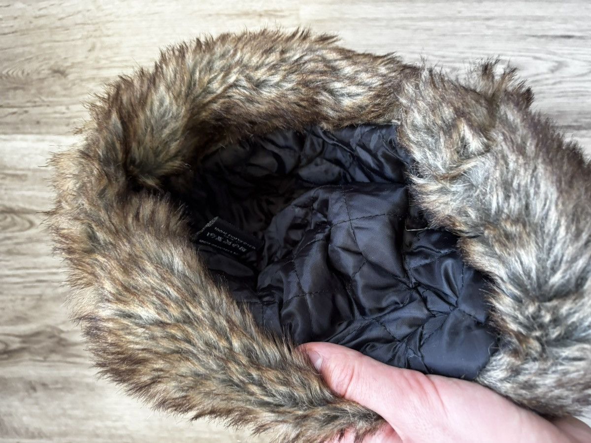 Other Lemon Collection Faux Fur Ushanka Hat | Y2K Danish Design Size ONE SIZE - 14 Thumbnail