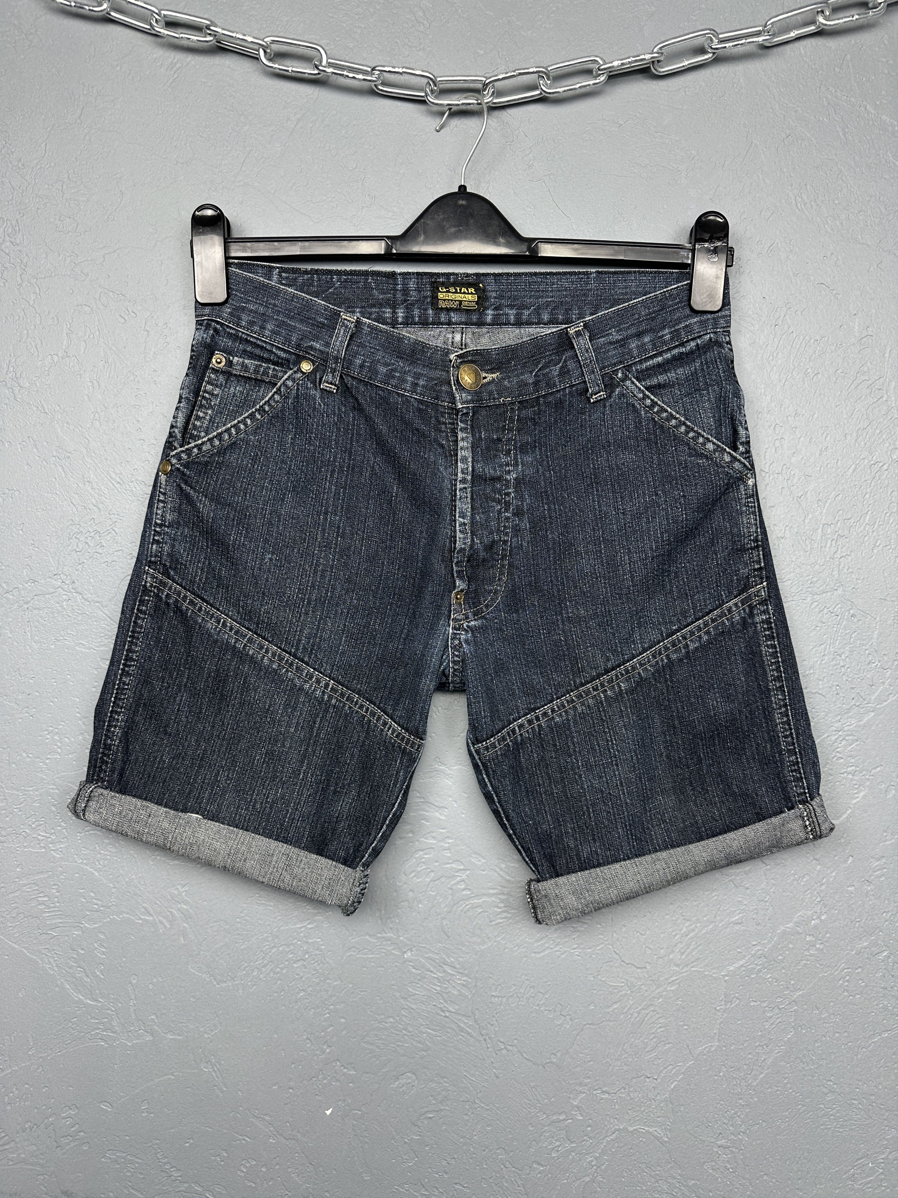 G-Star G Star Raw Vintage Mens Denim Shorts Size US 30 / EU 46 - 3 Thumbnail