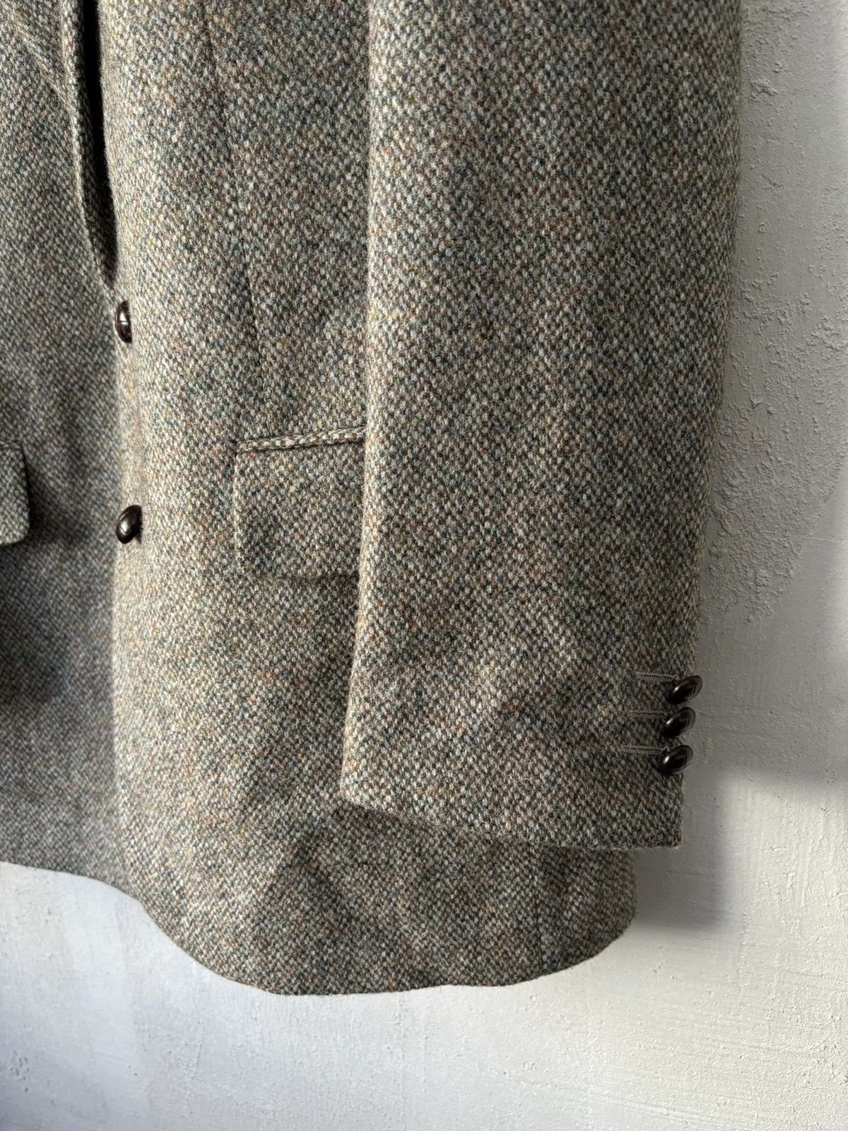 Harris Tweed Vintage 80s Harris Tweed Blazer Size 42R - 7 Thumbnail