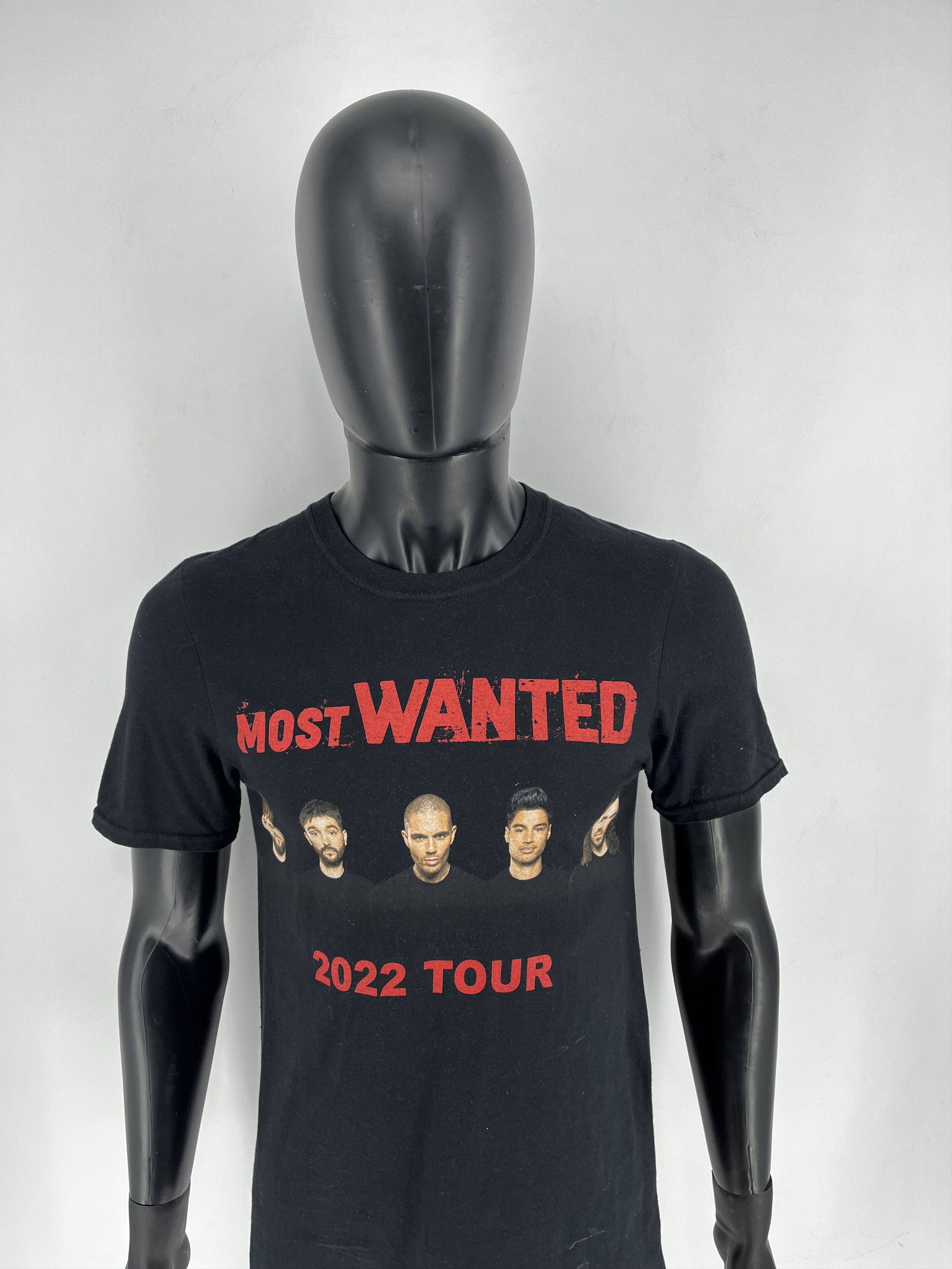 Band Tees × Vintage Most Wanted Boy Band USA Summer Tour 22 Shirt Size US S / EU 44-46 / 1 - 5 Thumbnail