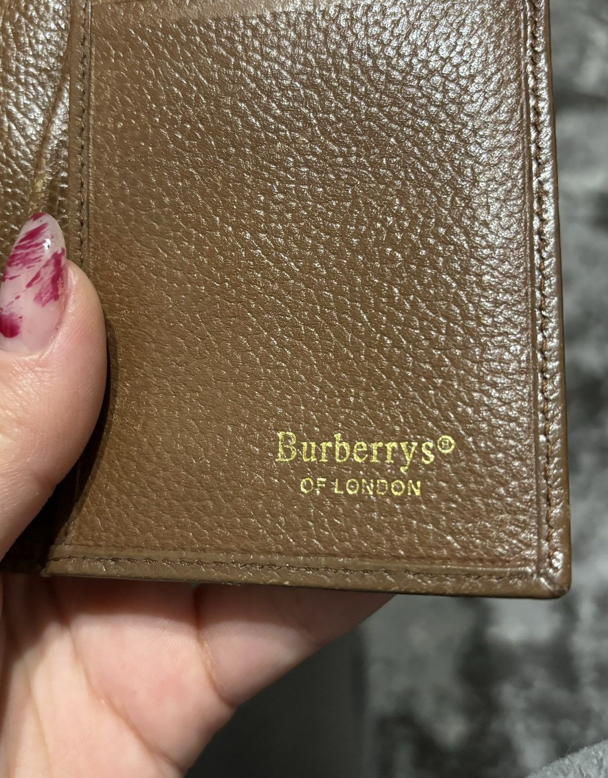 Burberry × Vintage Vintage Burberry long letter wallet Size ONE SIZE - 13 Thumbnail
